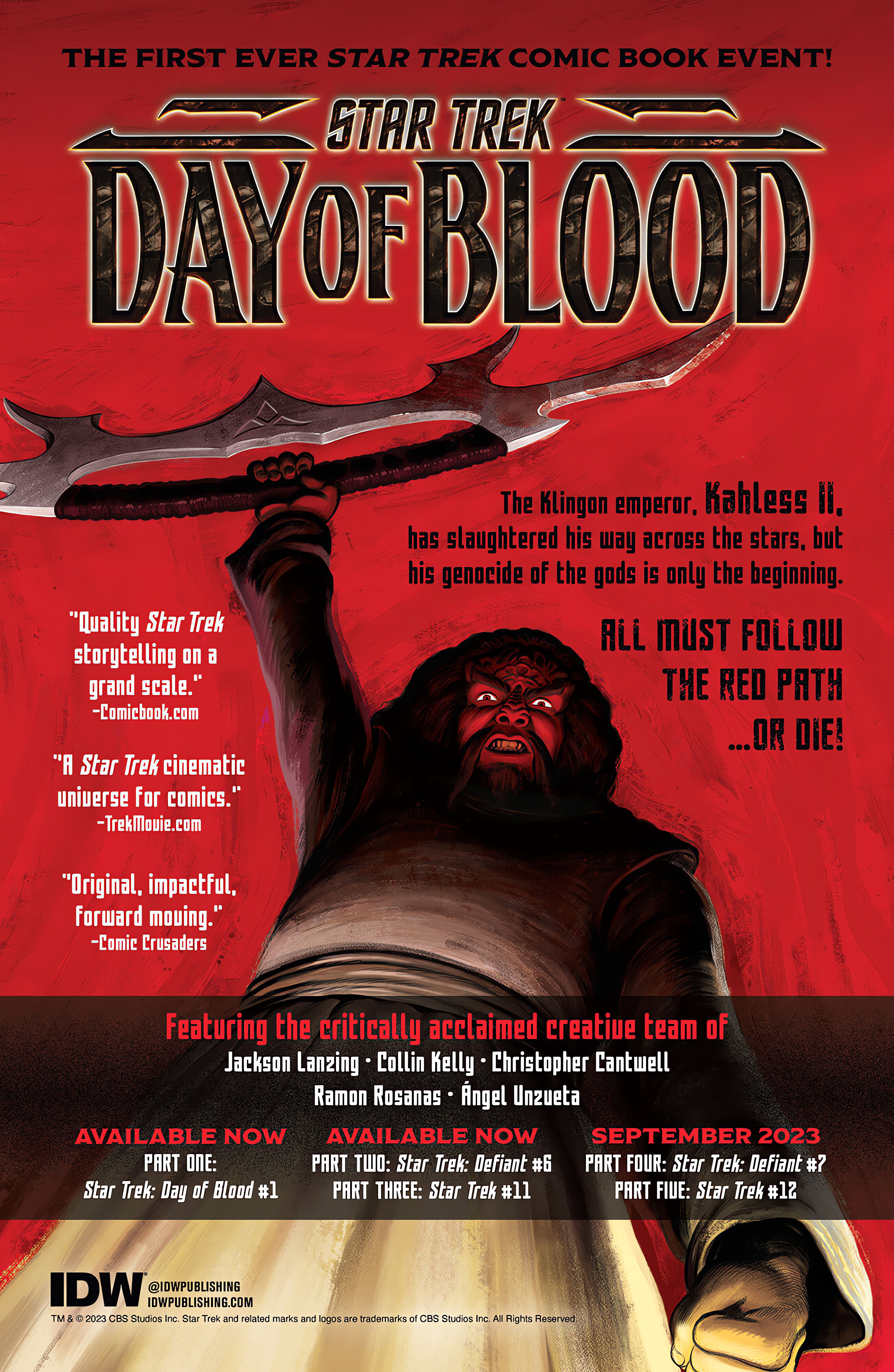 Read online Star Trek: Day of Blood – Shax’s Best Day comic -  Issue # Full - 40