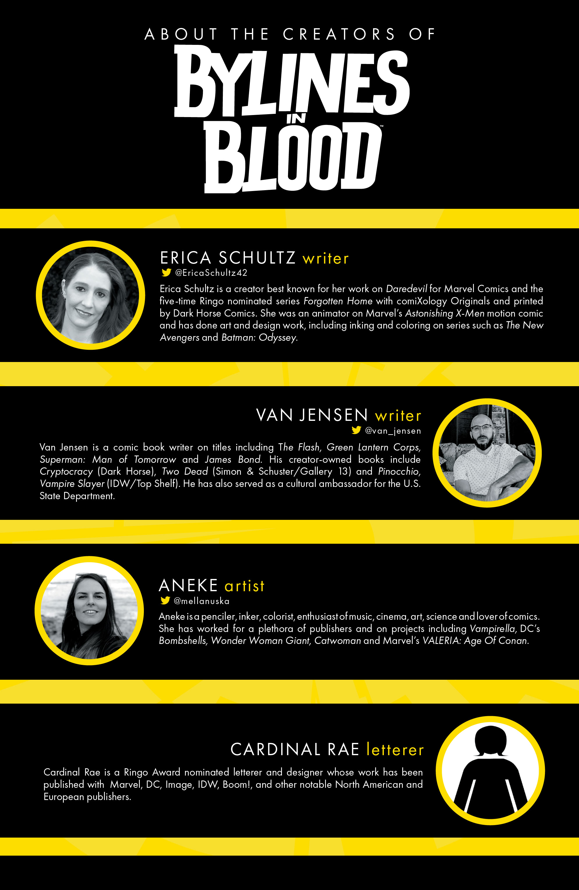 Read online Bylines in Blood comic -  Issue #2 - 34