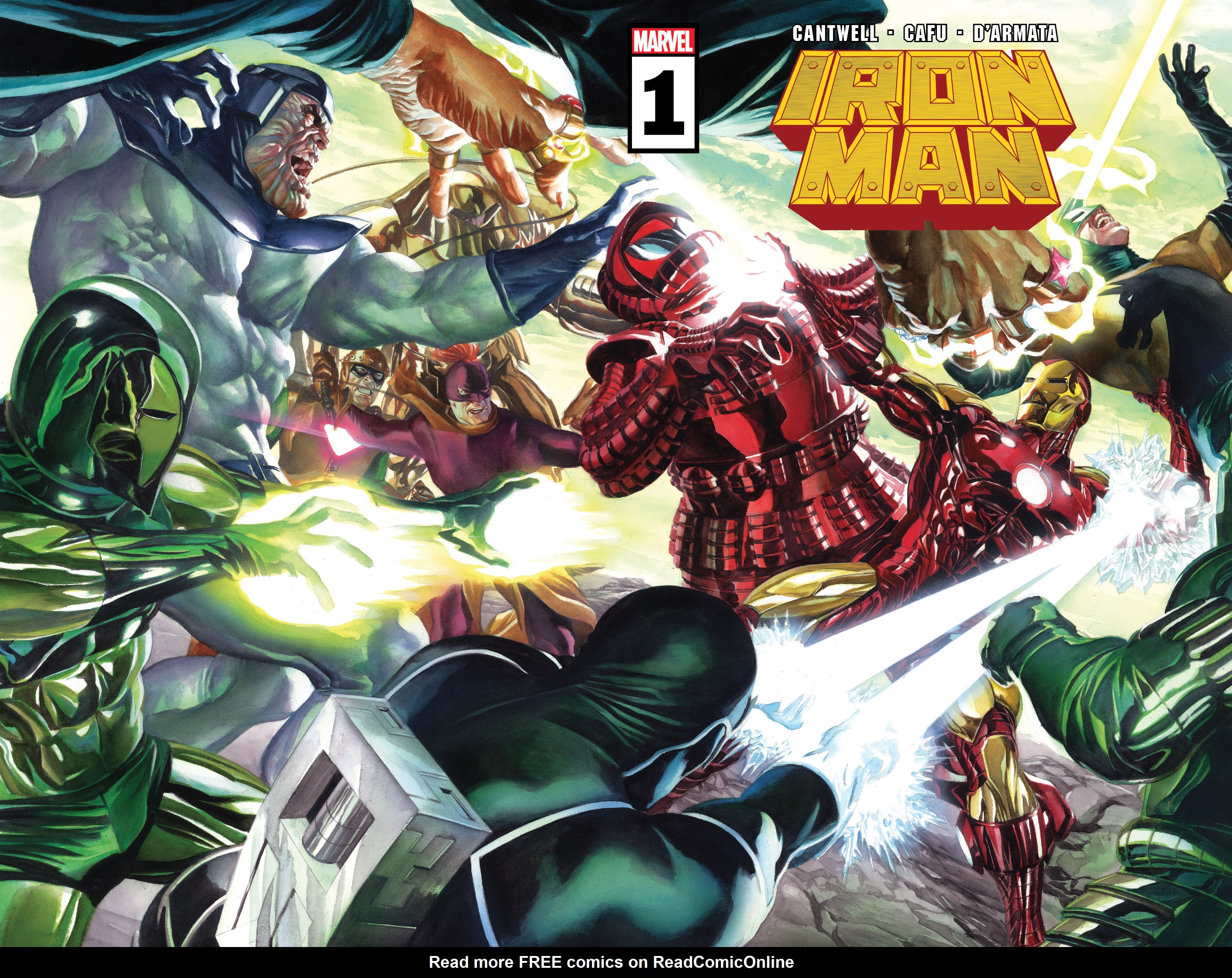Read online Iron Man (2020) comic -  Issue #1 - 1