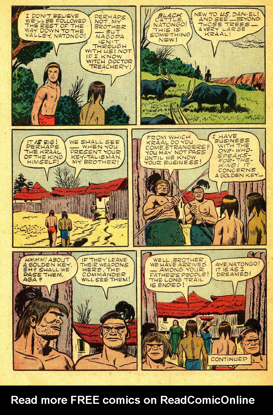 Read online Tarzan (1948) comic -  Issue #38 - 50