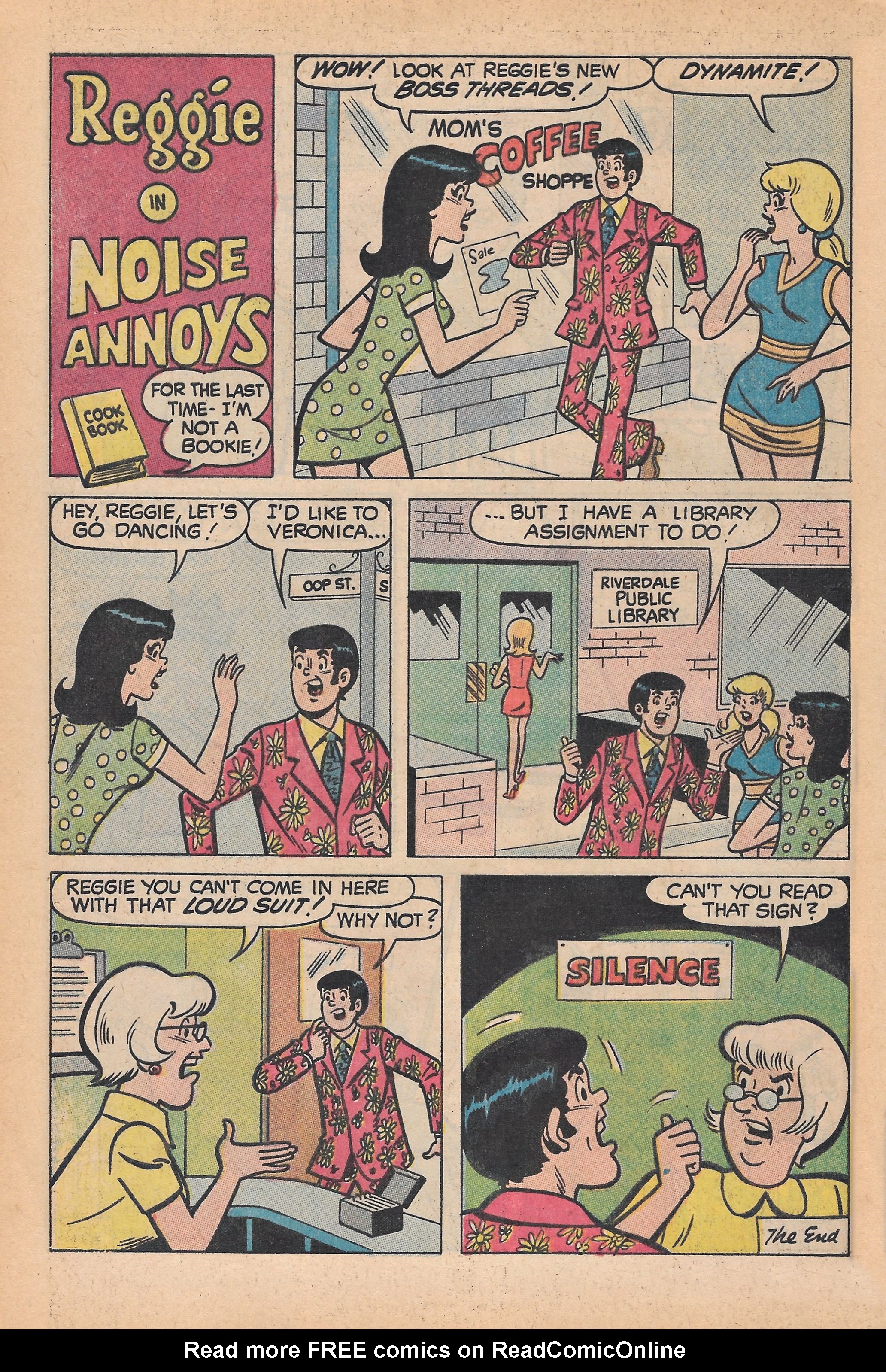 Read online Reggie's Wise Guy Jokes comic -  Issue #11 - 22