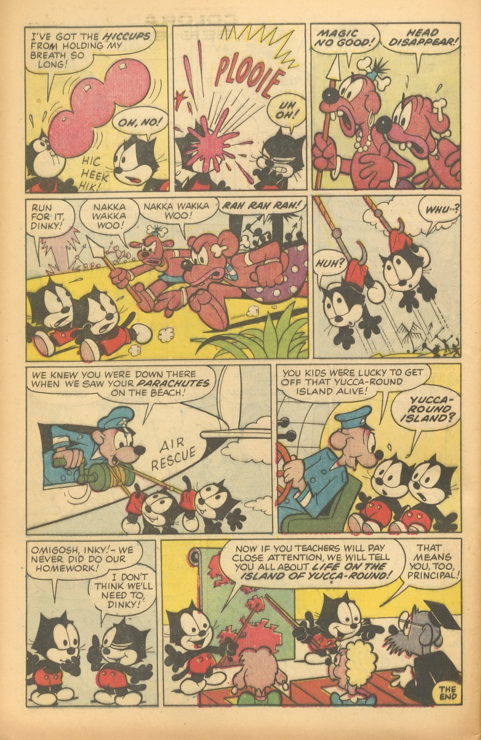 Read online Felix the Cat (1955) comic -  Issue #65 - 32