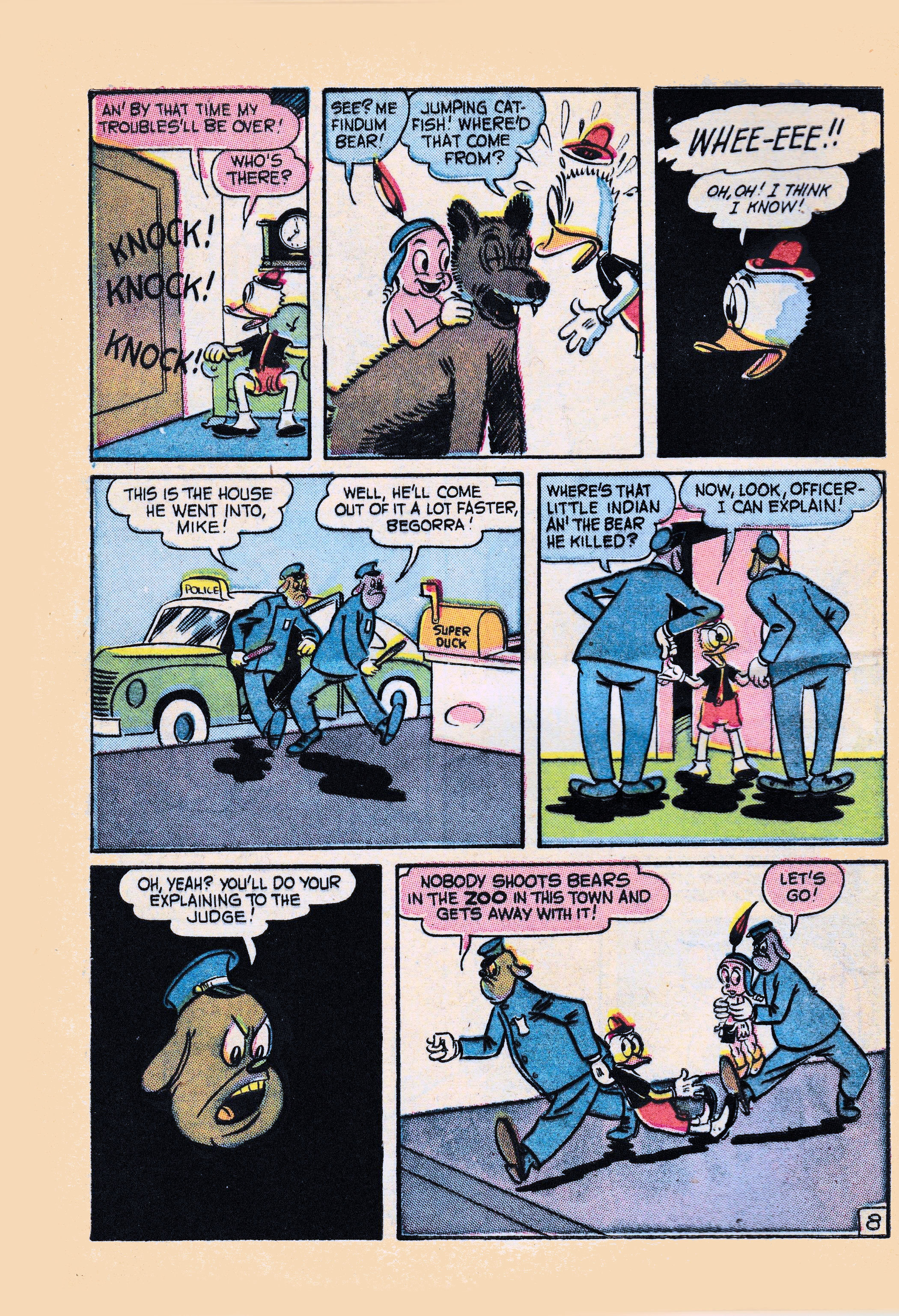 Read online Super Duck Comics comic -  Issue #7 - 10