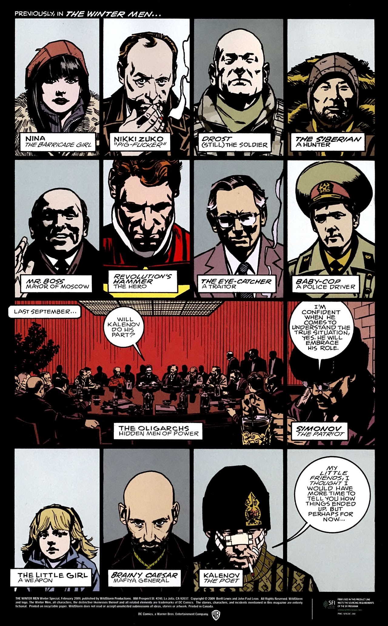 Read online Winter Men Winter Special comic -  Issue # Full - 2