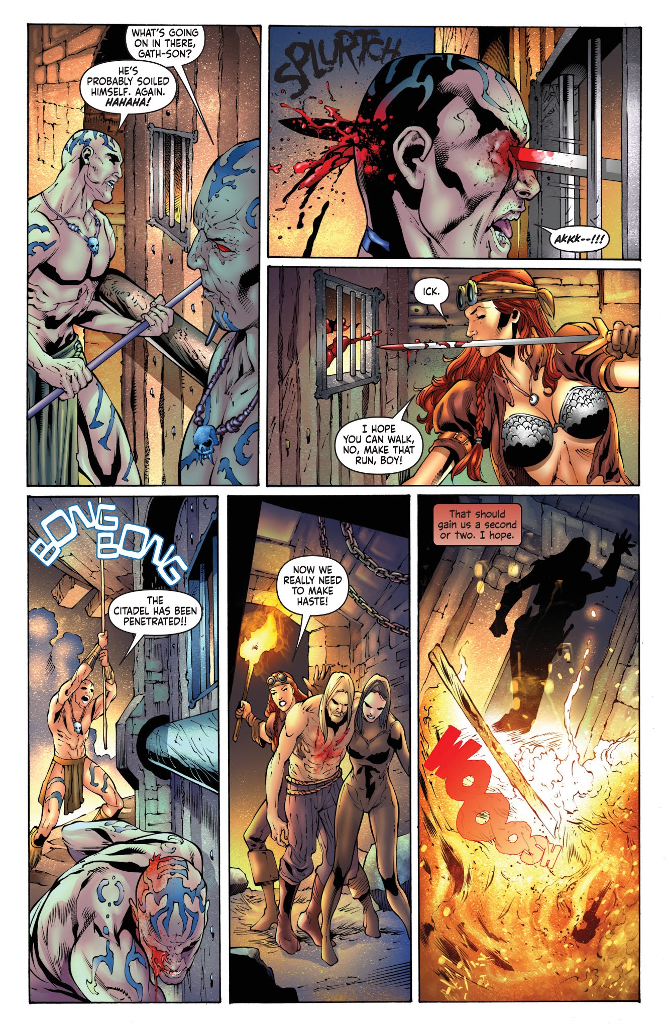 Read online Legenderry Red Sonja comic -  Issue # _TPB - 43