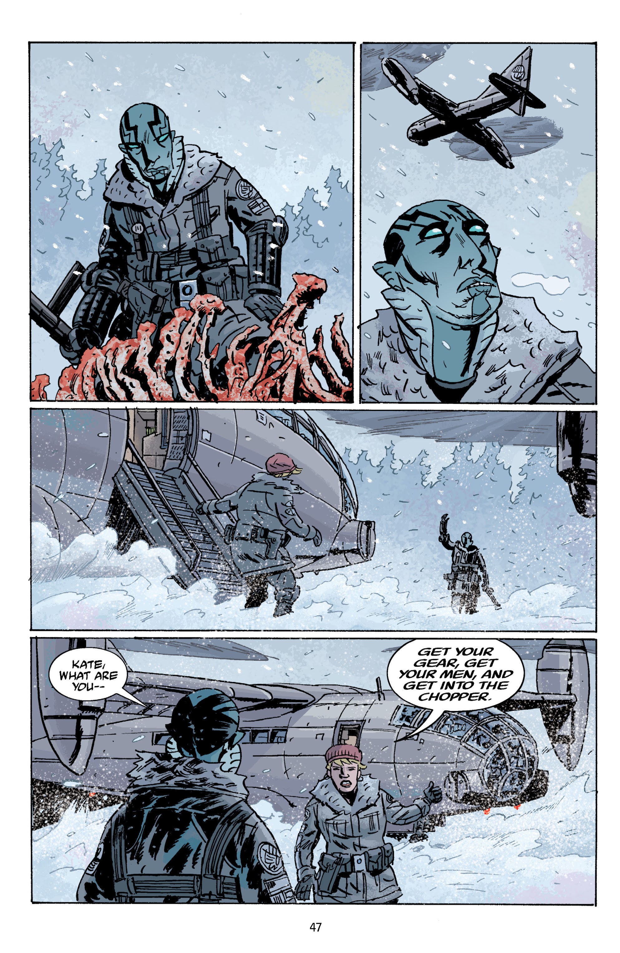 Read online B.P.R.D.: Plague of Frogs (2011) comic -  Issue # TPB 4 (Part 1) - 49