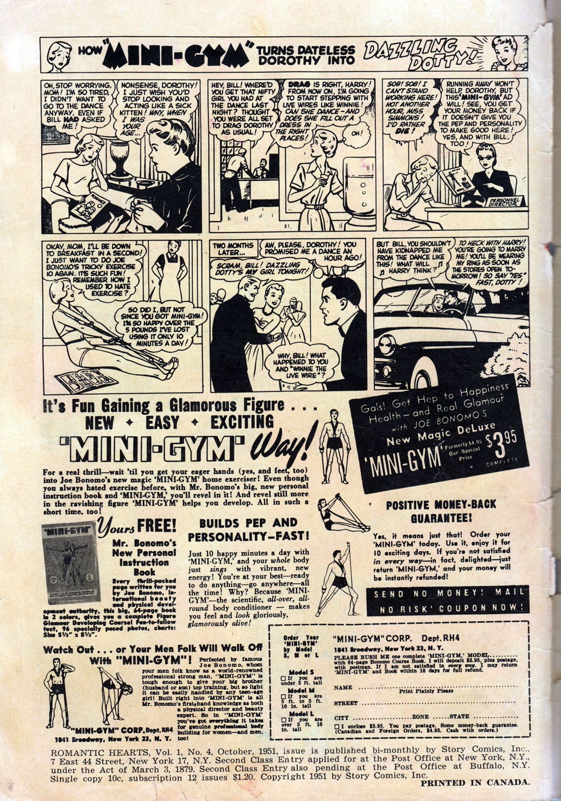 Read online Romantic Hearts comic -  Issue #4 - 2