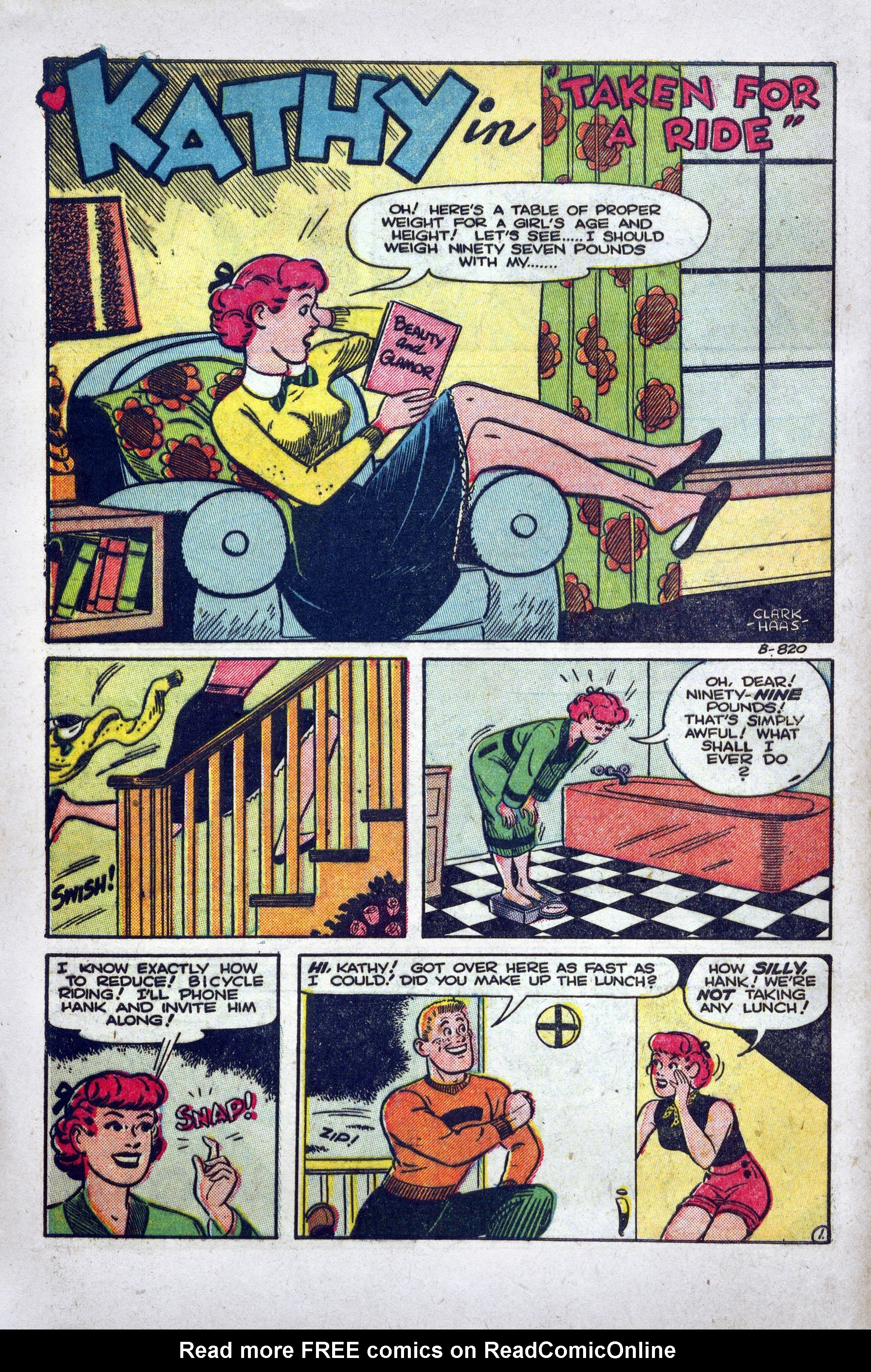 Read online Kathy (1949) comic -  Issue #6 - 28