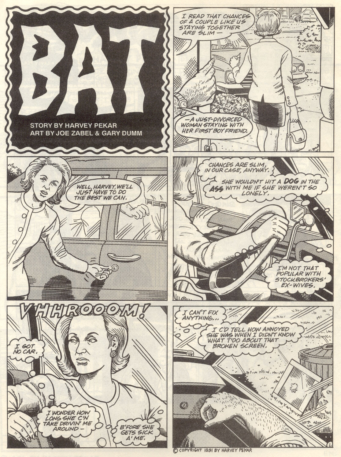 Read online American Splendor (1976) comic -  Issue #16 - 5