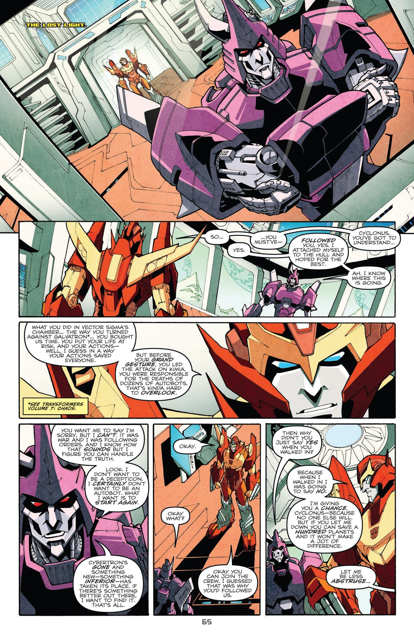 Read online Transformers: The IDW Collection Phase Two comic -  Issue # TPB 1 (Part 1) - 65