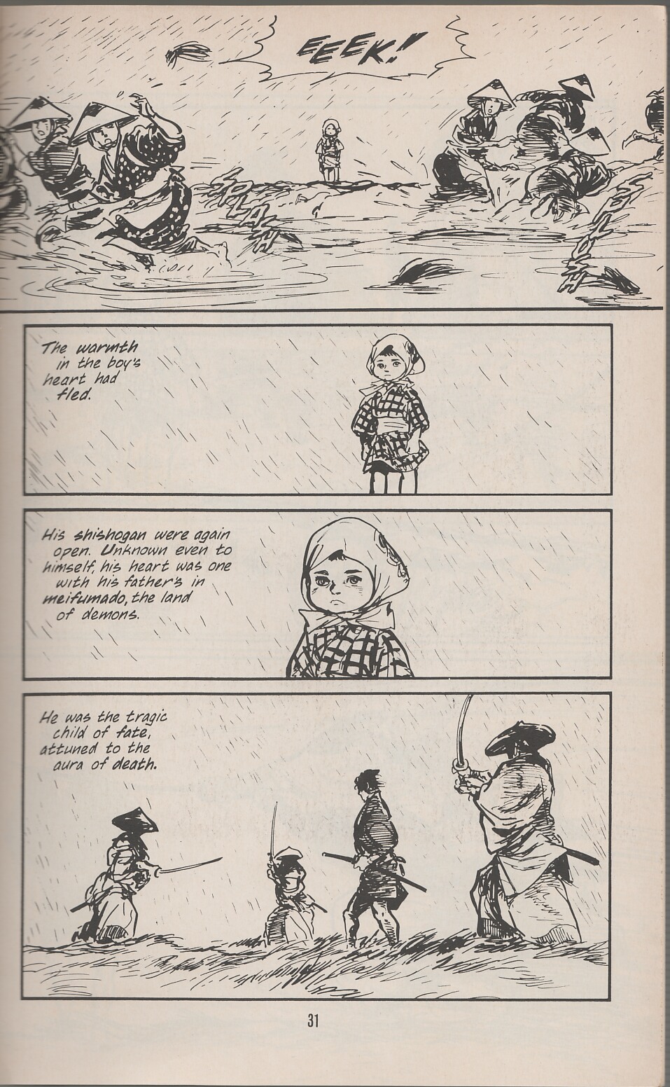 Read online Lone Wolf and Cub comic -  Issue #14 - 34