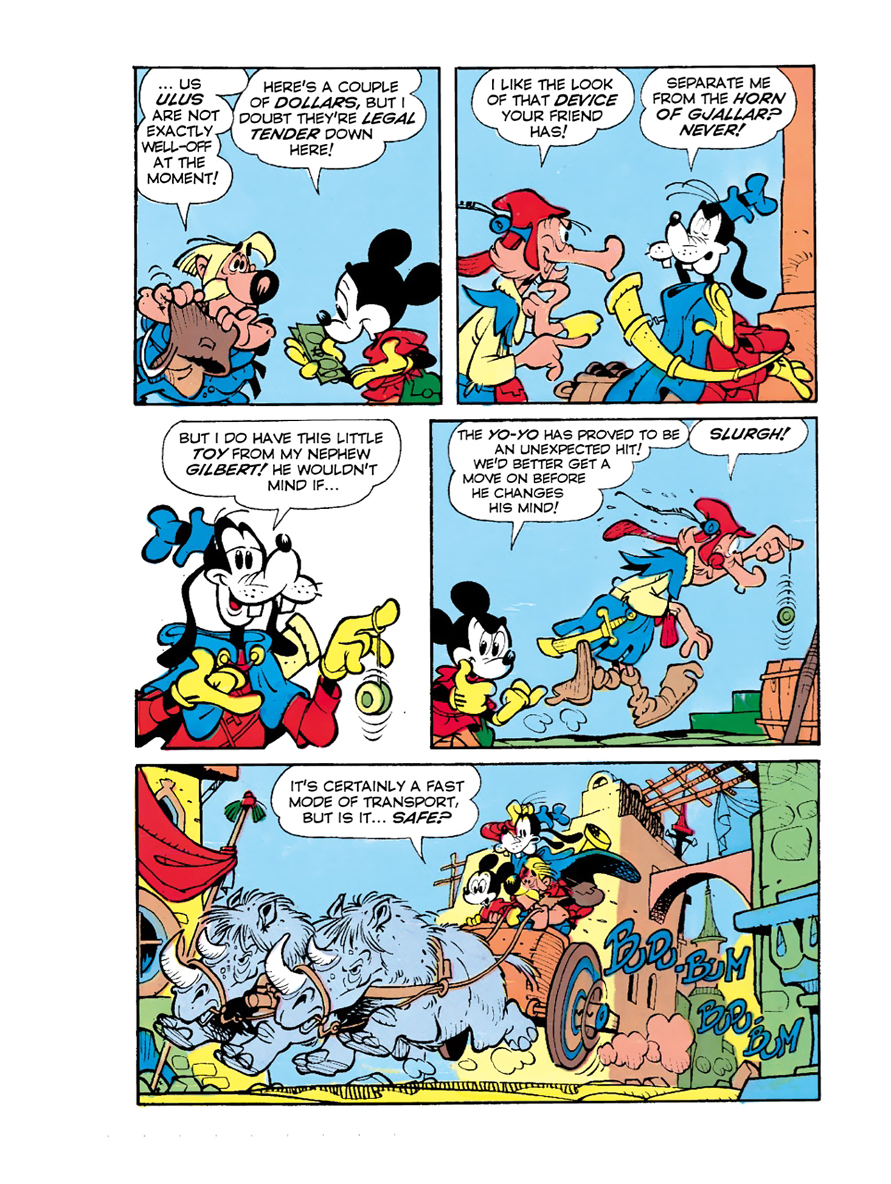 Read online Mickey Mouse in the Sword of Ice comic -  Issue #2 - 11