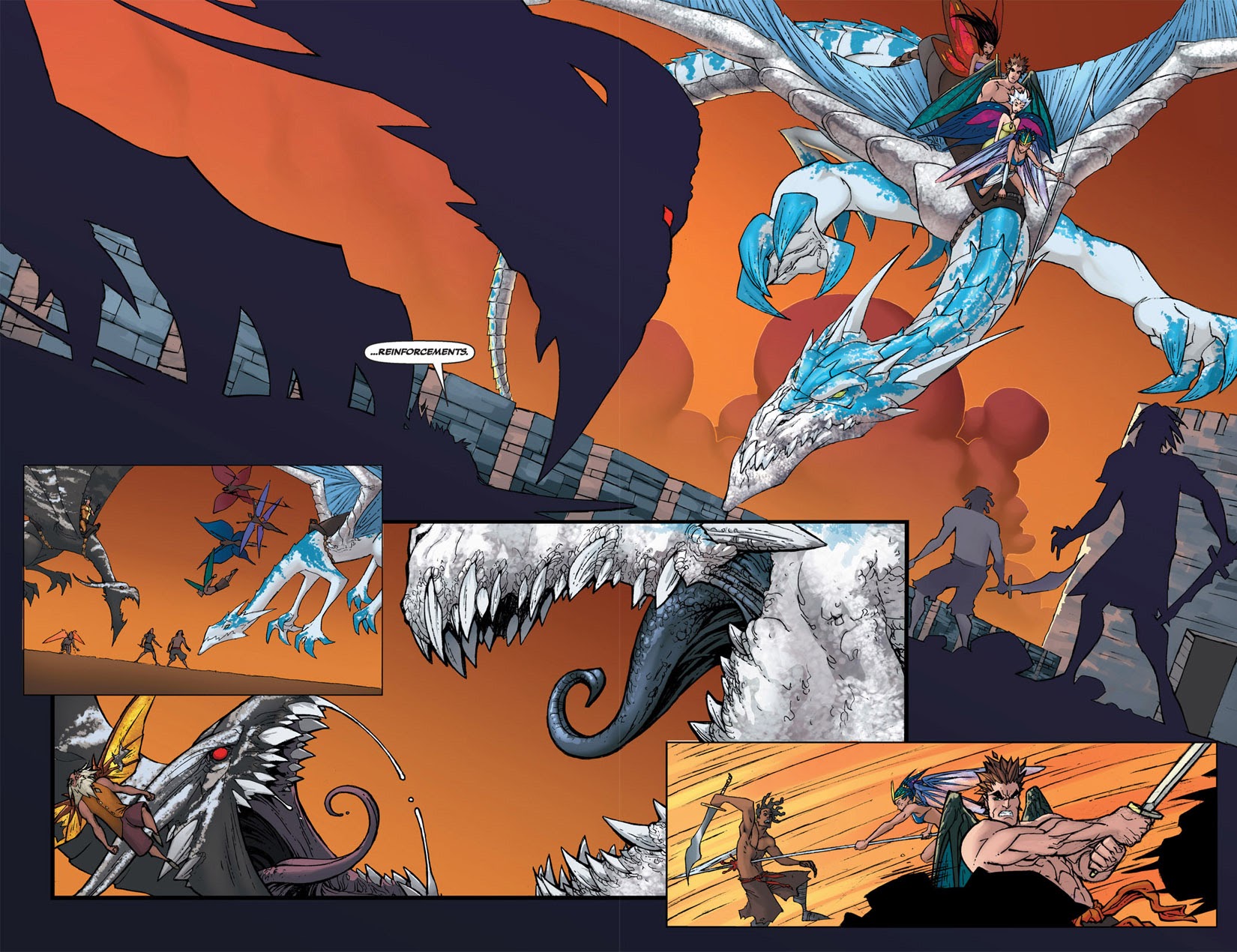 Read online Michael Turner's Soulfire: Shadow Magic comic -  Issue #4 - 20