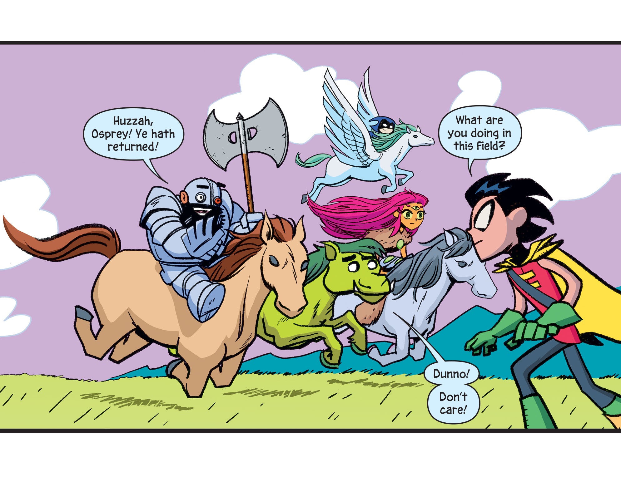 Read online Teen Titans Go! Roll With It! comic -  Issue #8 - 19