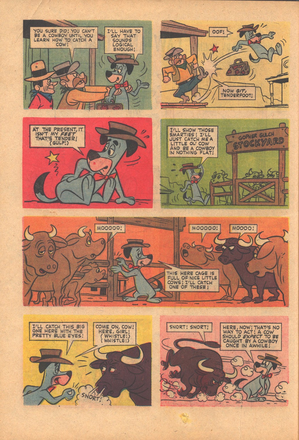 Read online Huckleberry Hound (1960) comic -  Issue #19 - 36