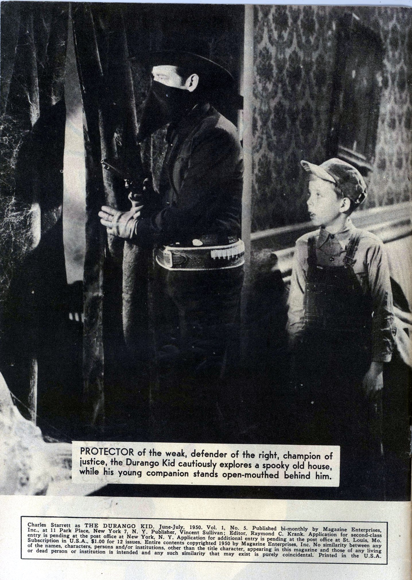 Read online Charles Starrett as The Durango Kid comic -  Issue #5 - 2