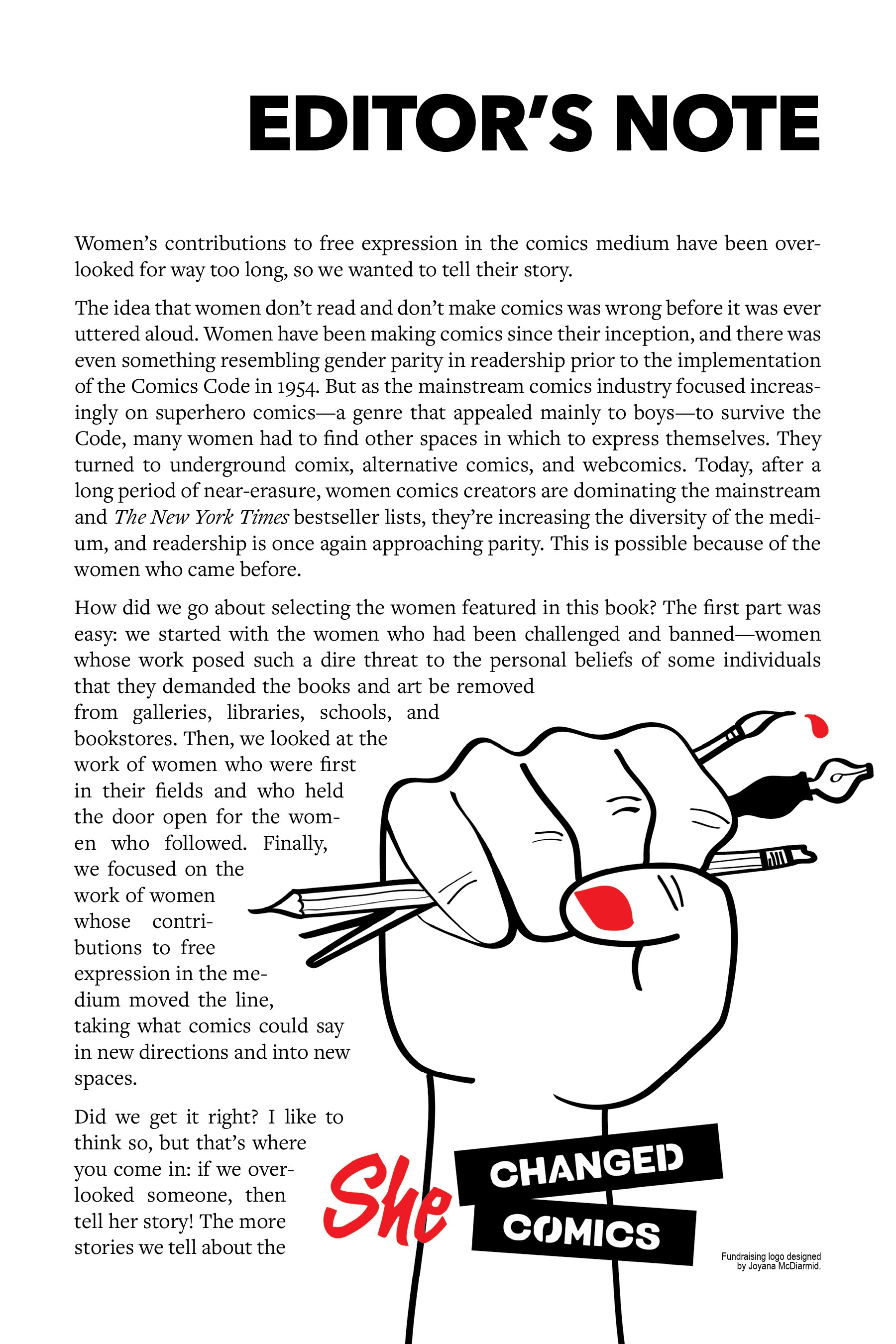 Read online CBLDF Presents: She Changed Comics comic -  Issue # TPB (Part 1) - 6