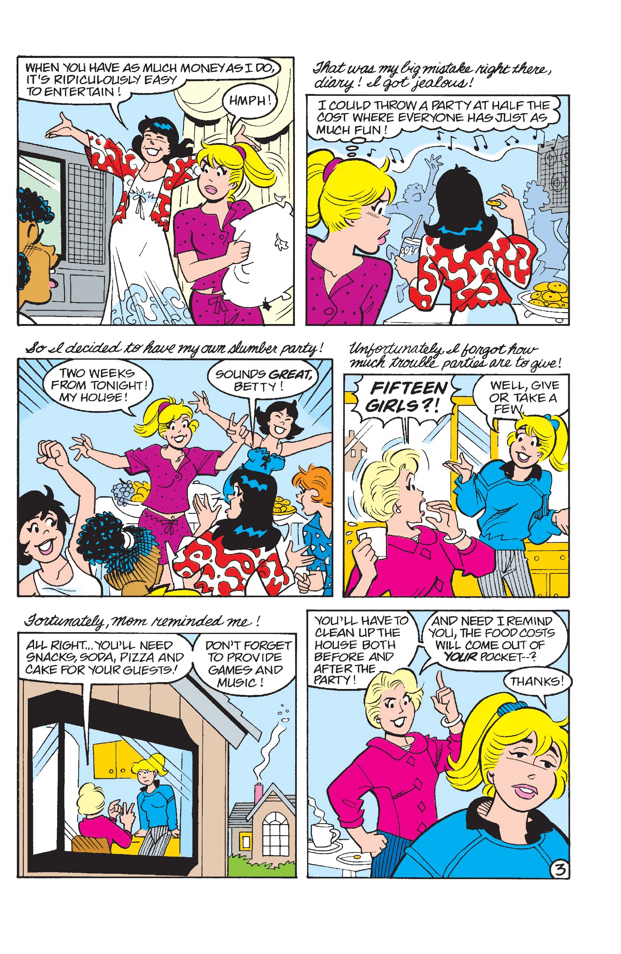 Read online Betty and Veronica: Sleepover Special comic -  Issue # TPB - 22