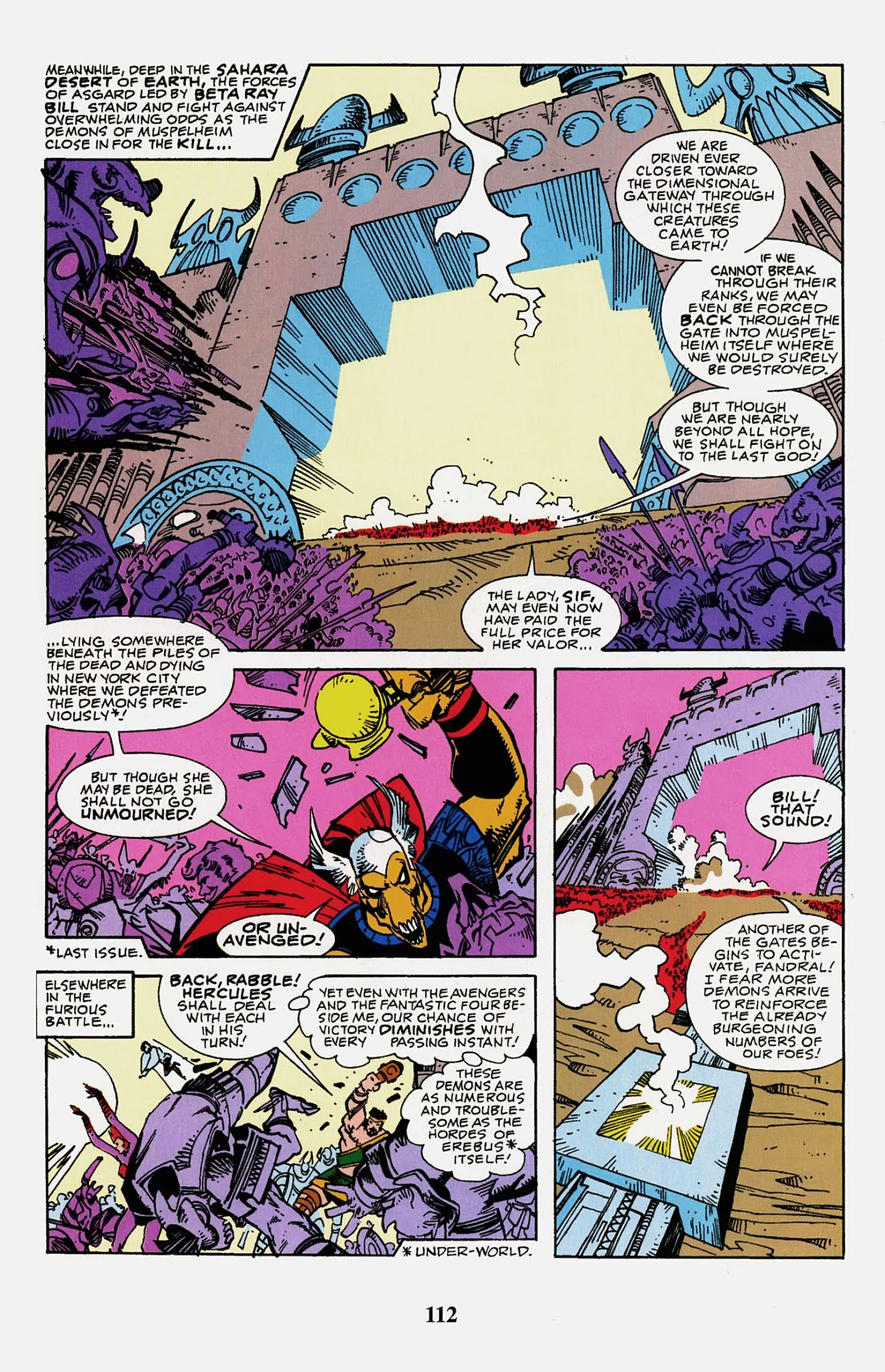 Read online Thor Visionaries: Walter Simonson comic -  Issue # TPB 2 - 114