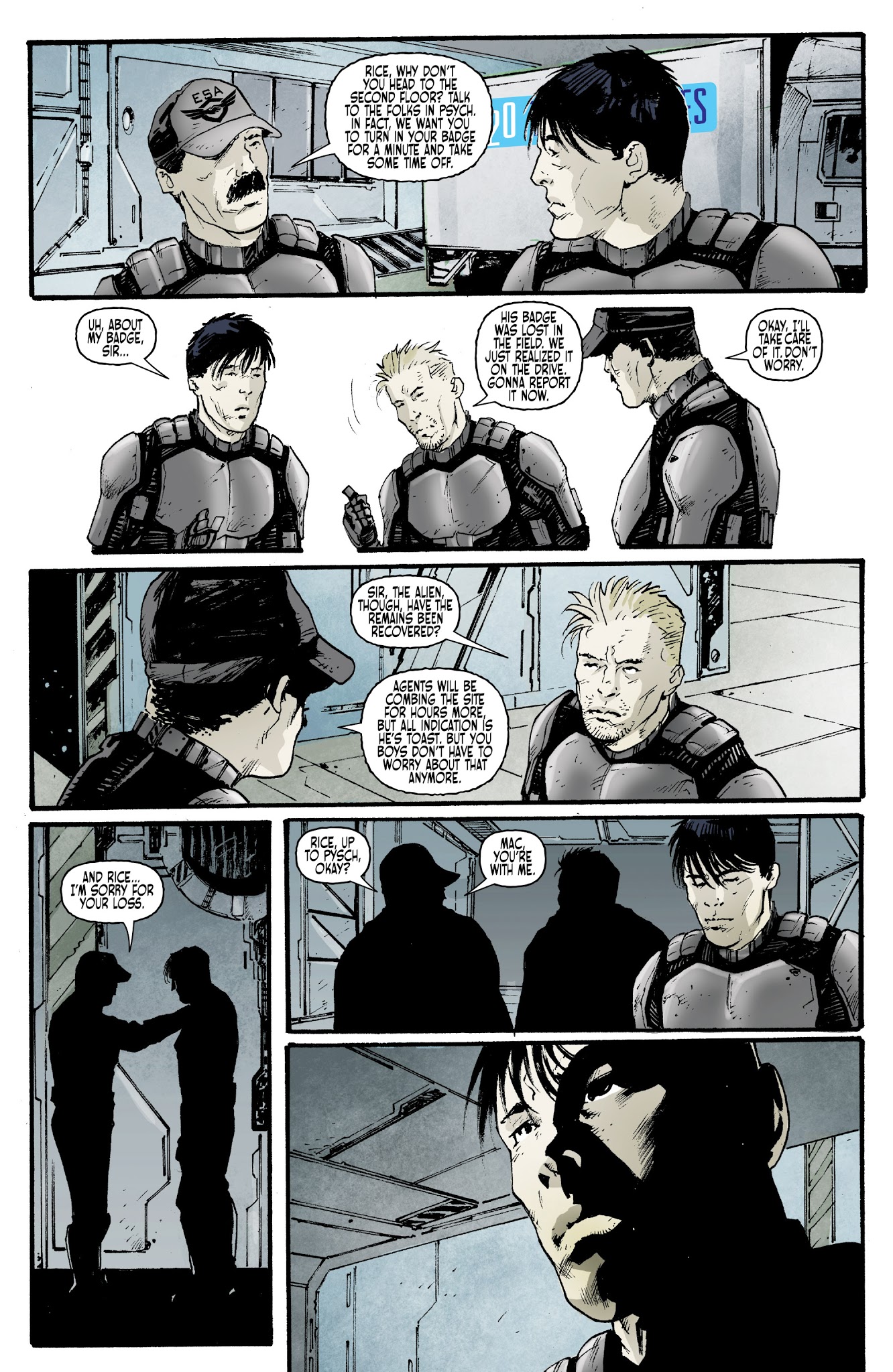 Read online Port of Earth comic -  Issue #5 - 12