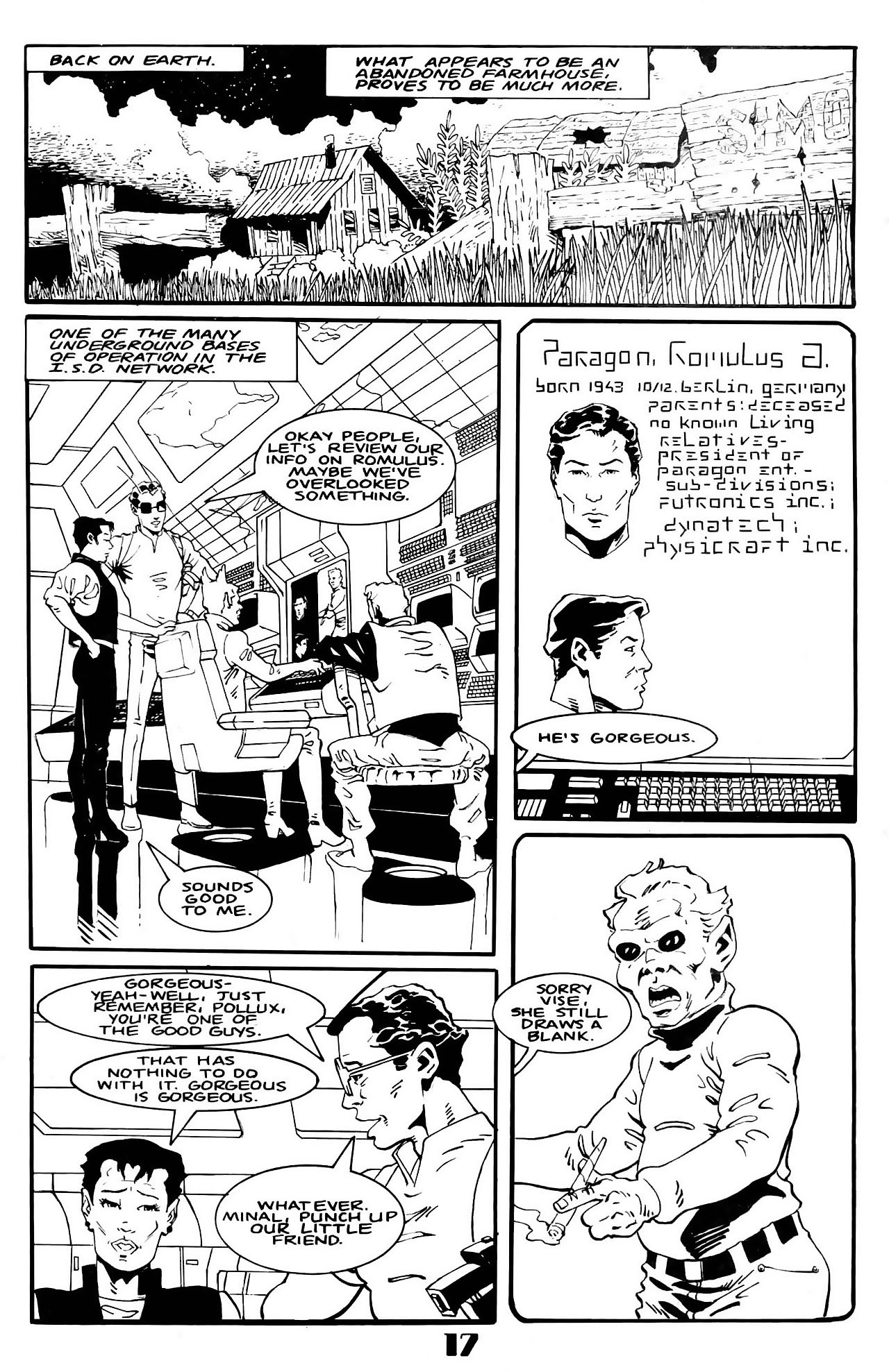 Read online Probe comic -  Issue #1 - 19