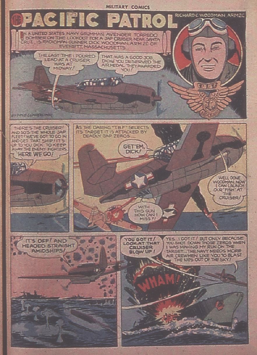 Read online Military Comics comic -  Issue #31 - 51