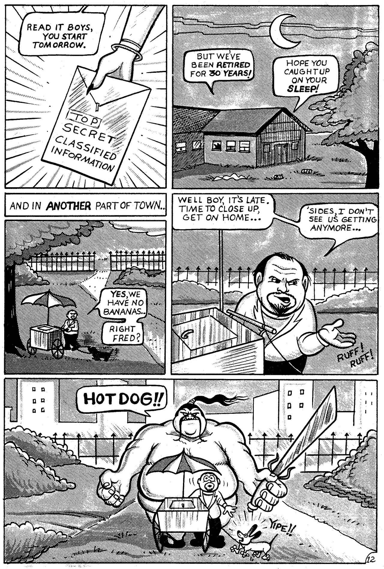 Read online Geriatric Gangrene Jujitsu Gerbils comic -  Issue #1 - 15