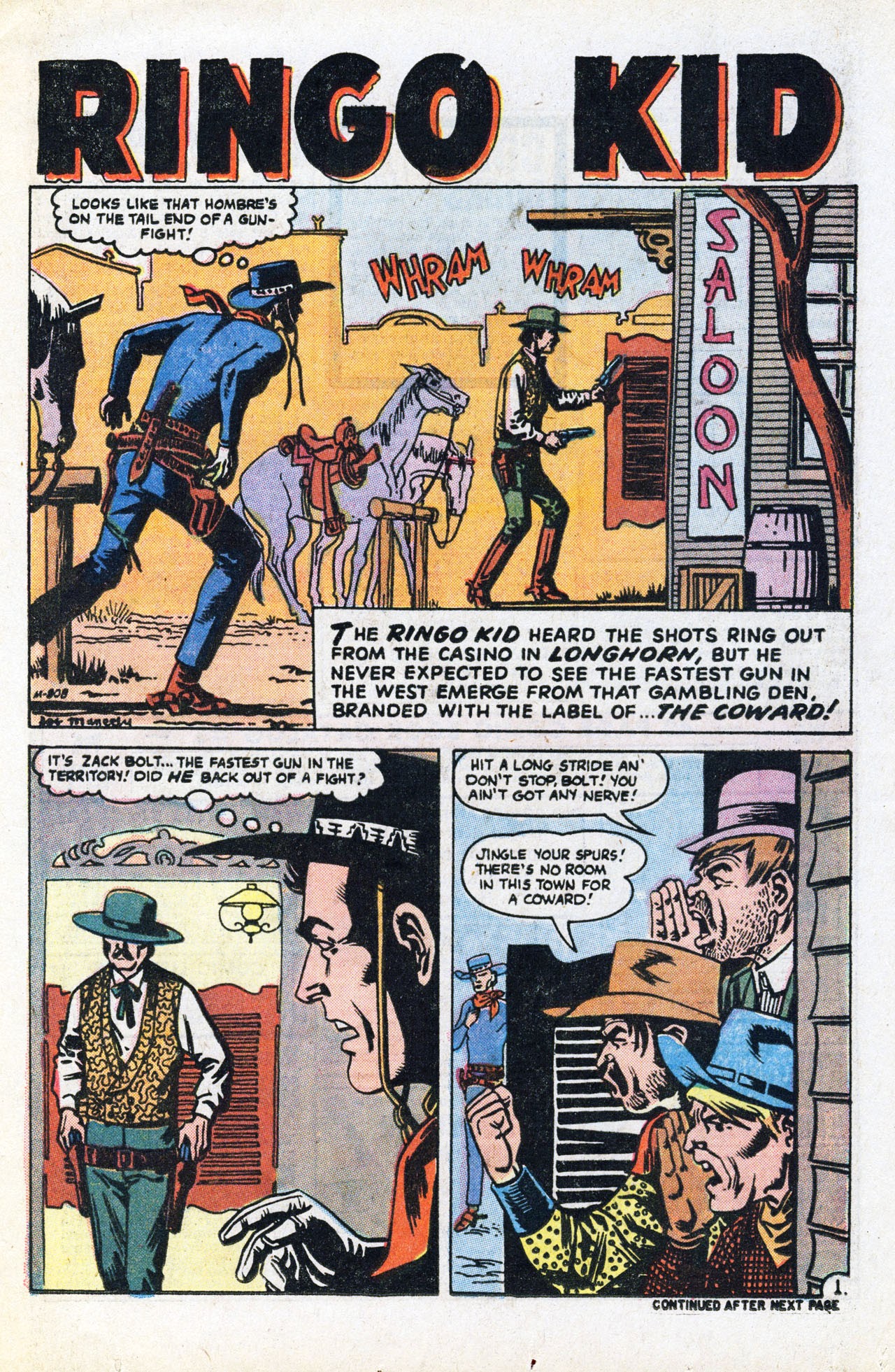 Read online Ringo Kid (1970) comic -  Issue #17 - 21