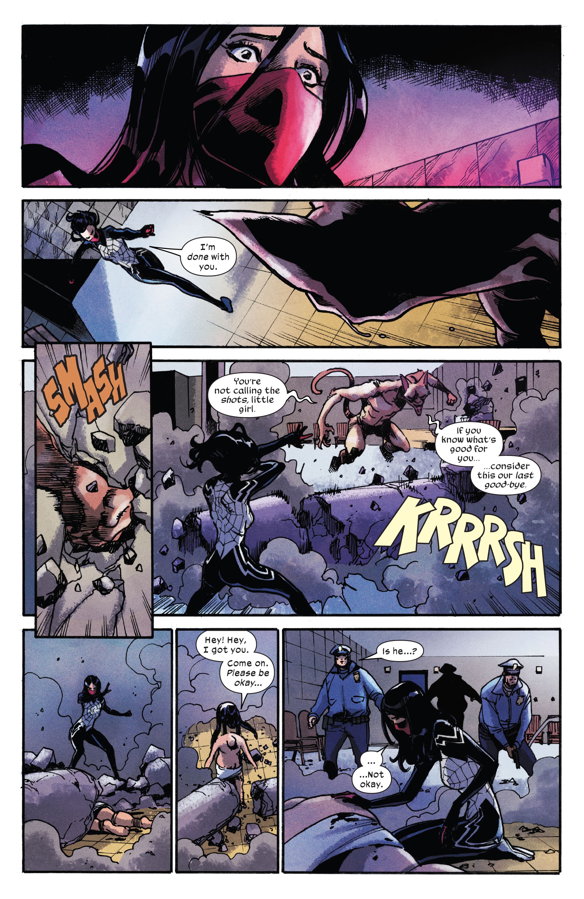 Read online Silk (2021) comic -  Issue #3 - 7