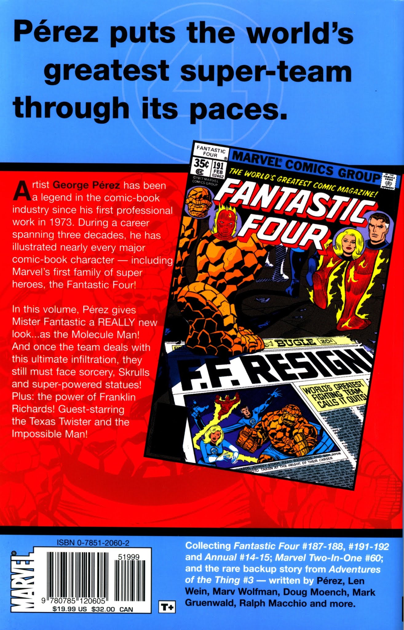 Read online Fantastic Four Visionaries: George Perez comic -  Issue # TPB 2 (Part 2) - 76
