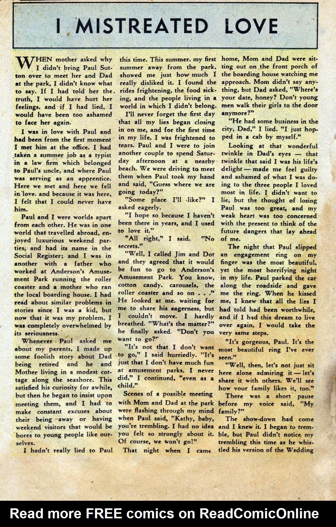 Read online Love Romances comic -  Issue #11 - 26