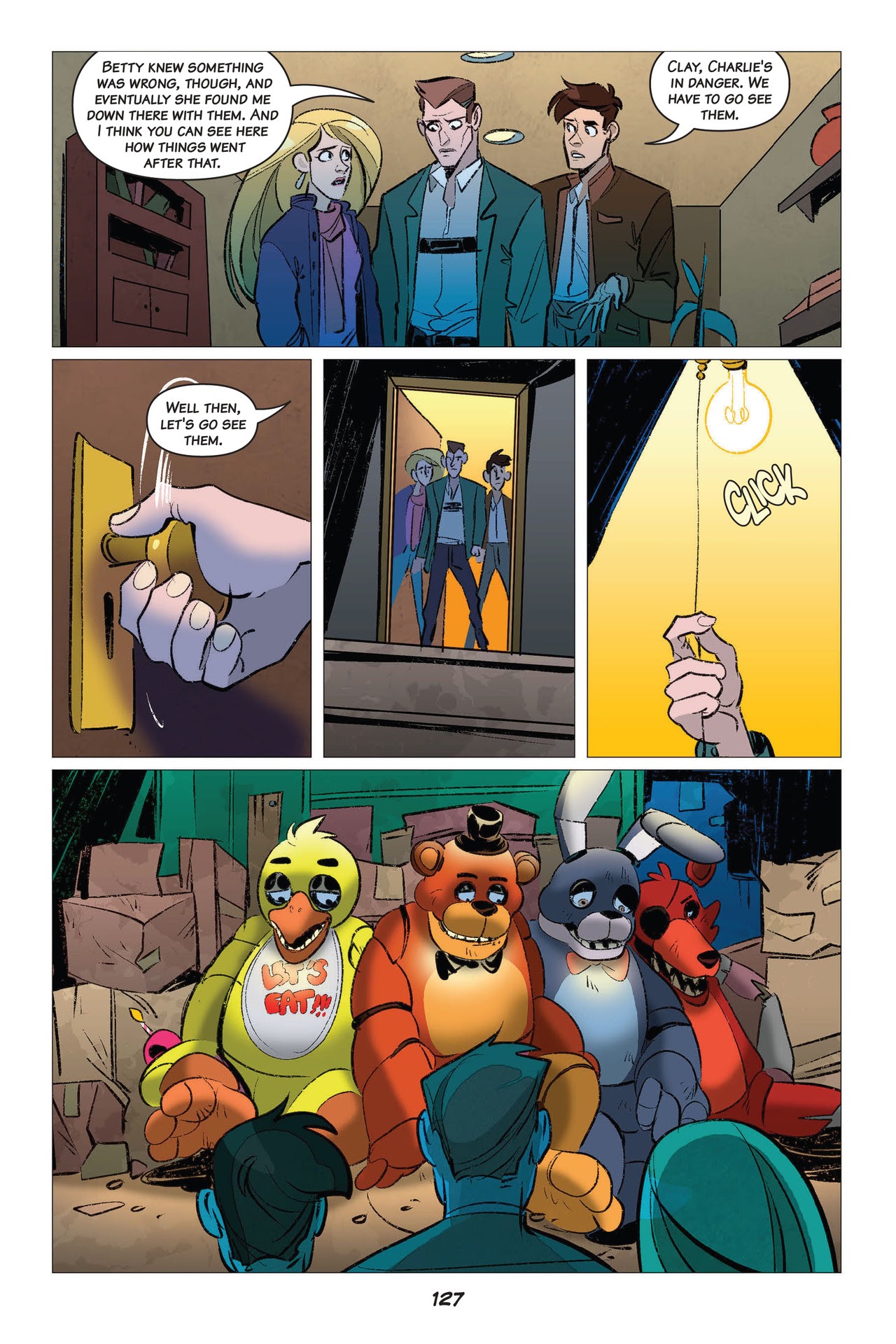 Read online Five Nights At Freddy's comic -  Issue # The Twisted Ones (Part 2) - 29