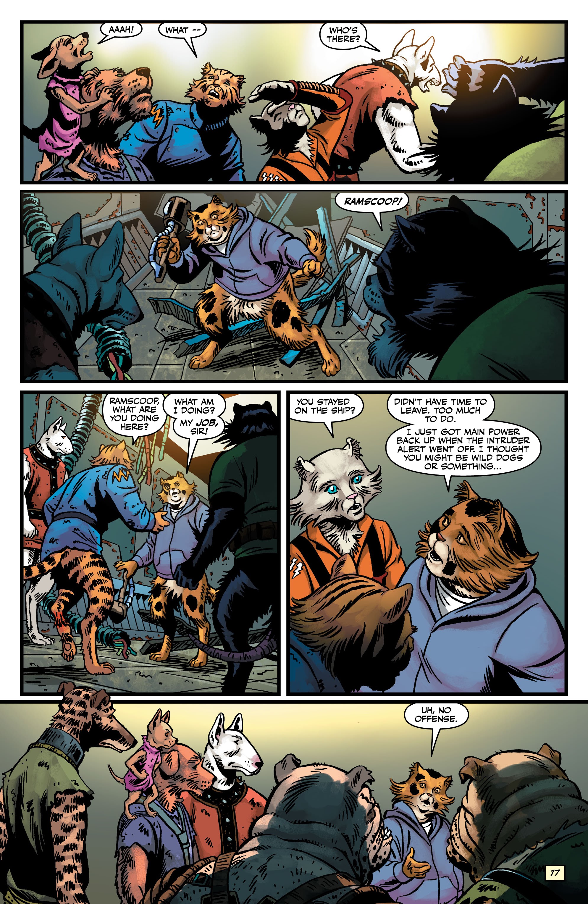 Read online Captain Ginger Season 2 comic -  Issue #5 - 18