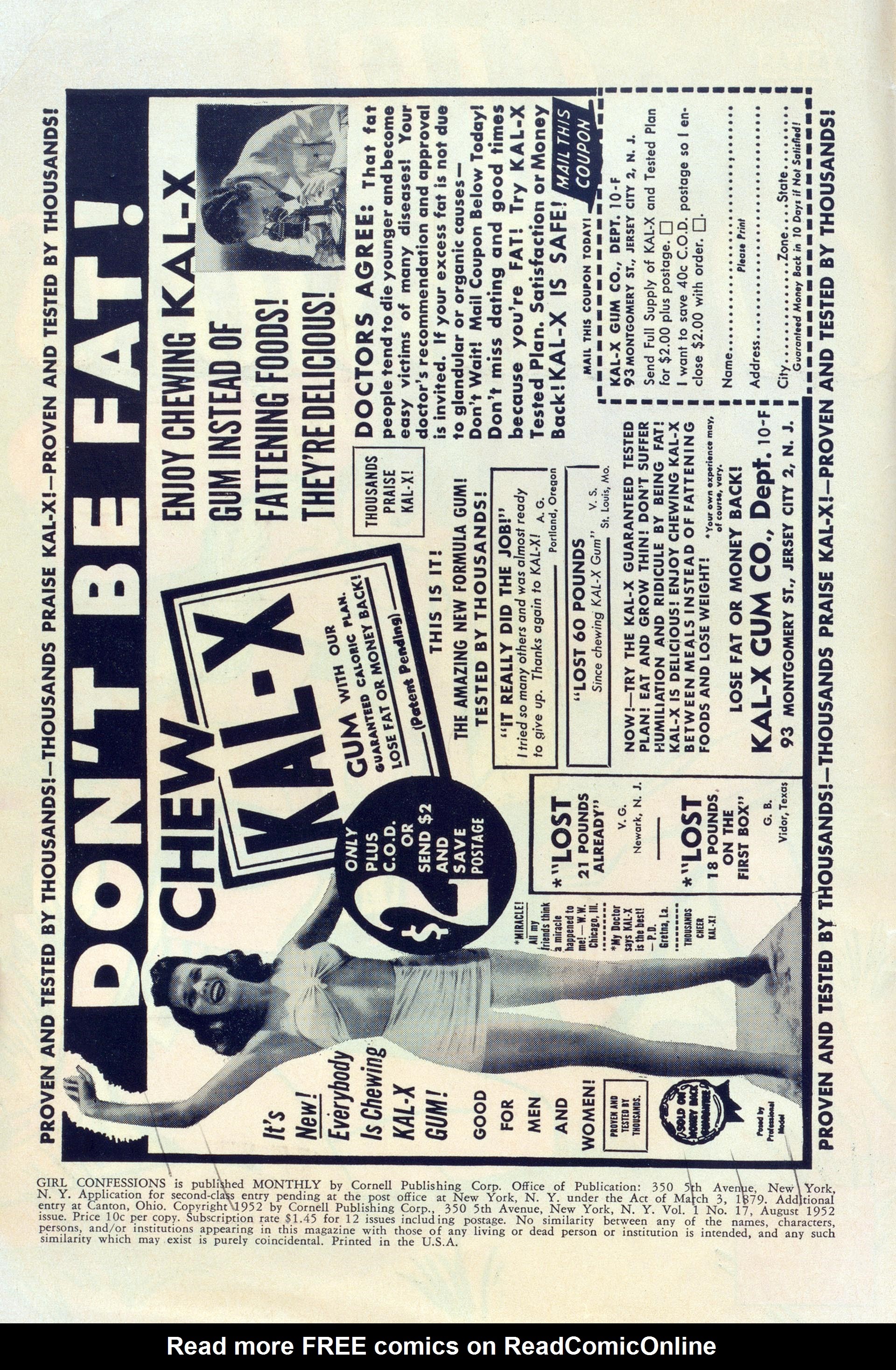 Read online Girl Confessions comic -  Issue #17 - 2