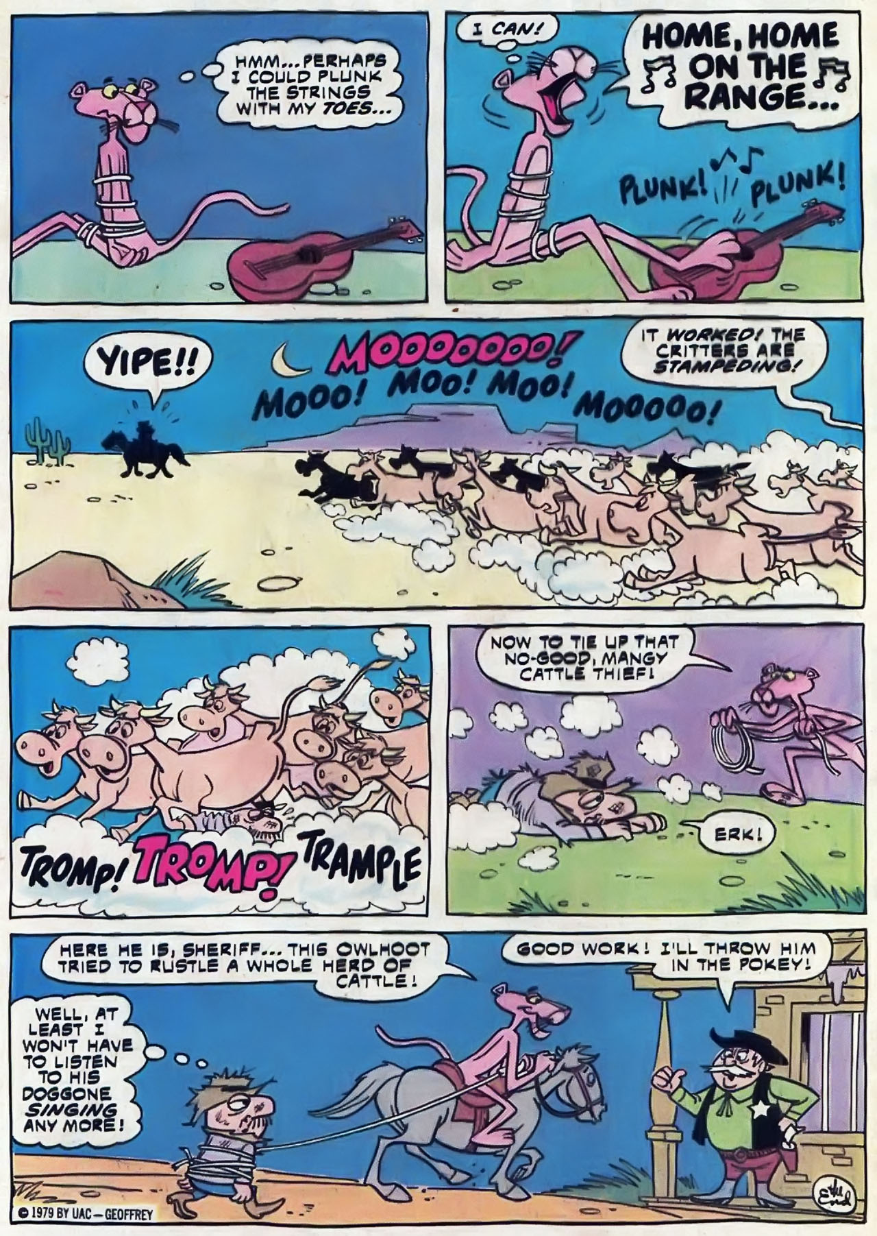 Read online The Pink Panther (1971) comic -  Issue #64 - 33