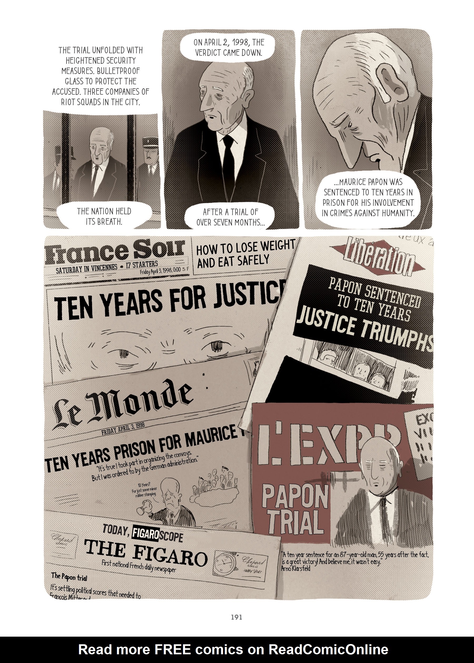 Read online For Justice: The Serge & Beate Klarsfeld Story comic -  Issue # TPB (Part 2) - 90