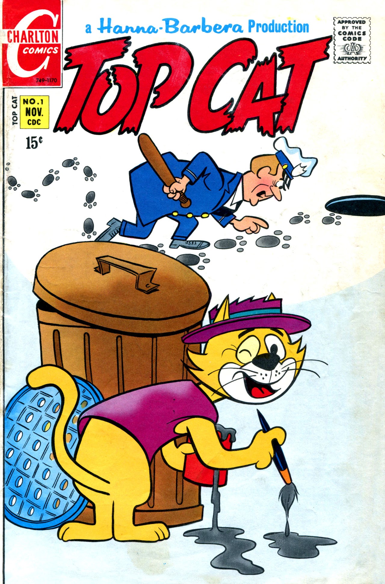 Read online Top Cat (1970) comic -  Issue #1 - 1