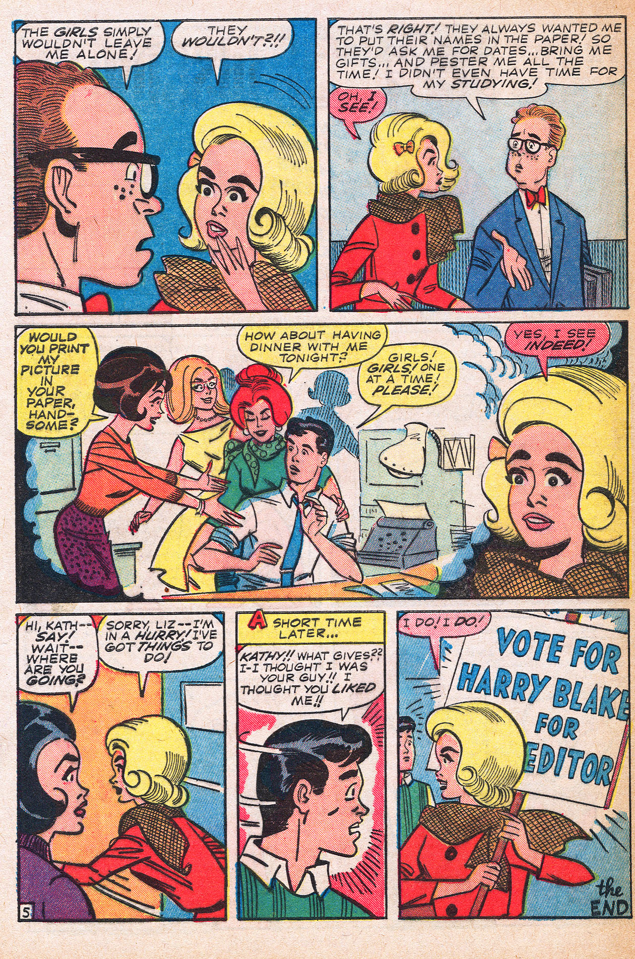 Read online Kathy (1959) comic -  Issue #27 - 32