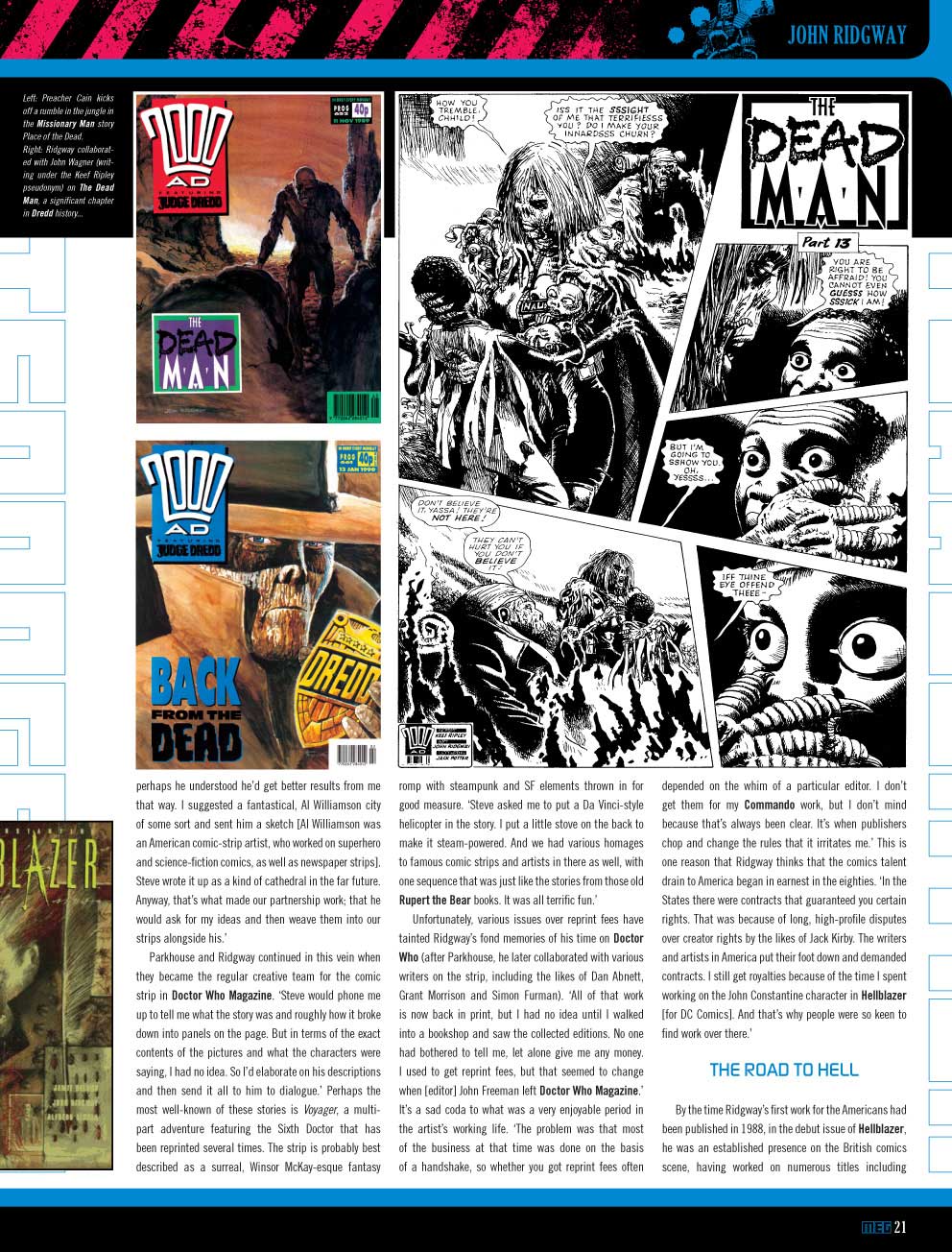 Read online Judge Dredd Megazine (Vol. 5) comic -  Issue #292 - 21