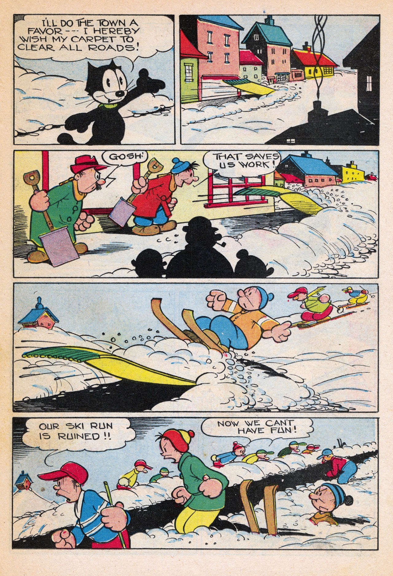 Read online Felix the Cat (1948) comic -  Issue #19 - 21