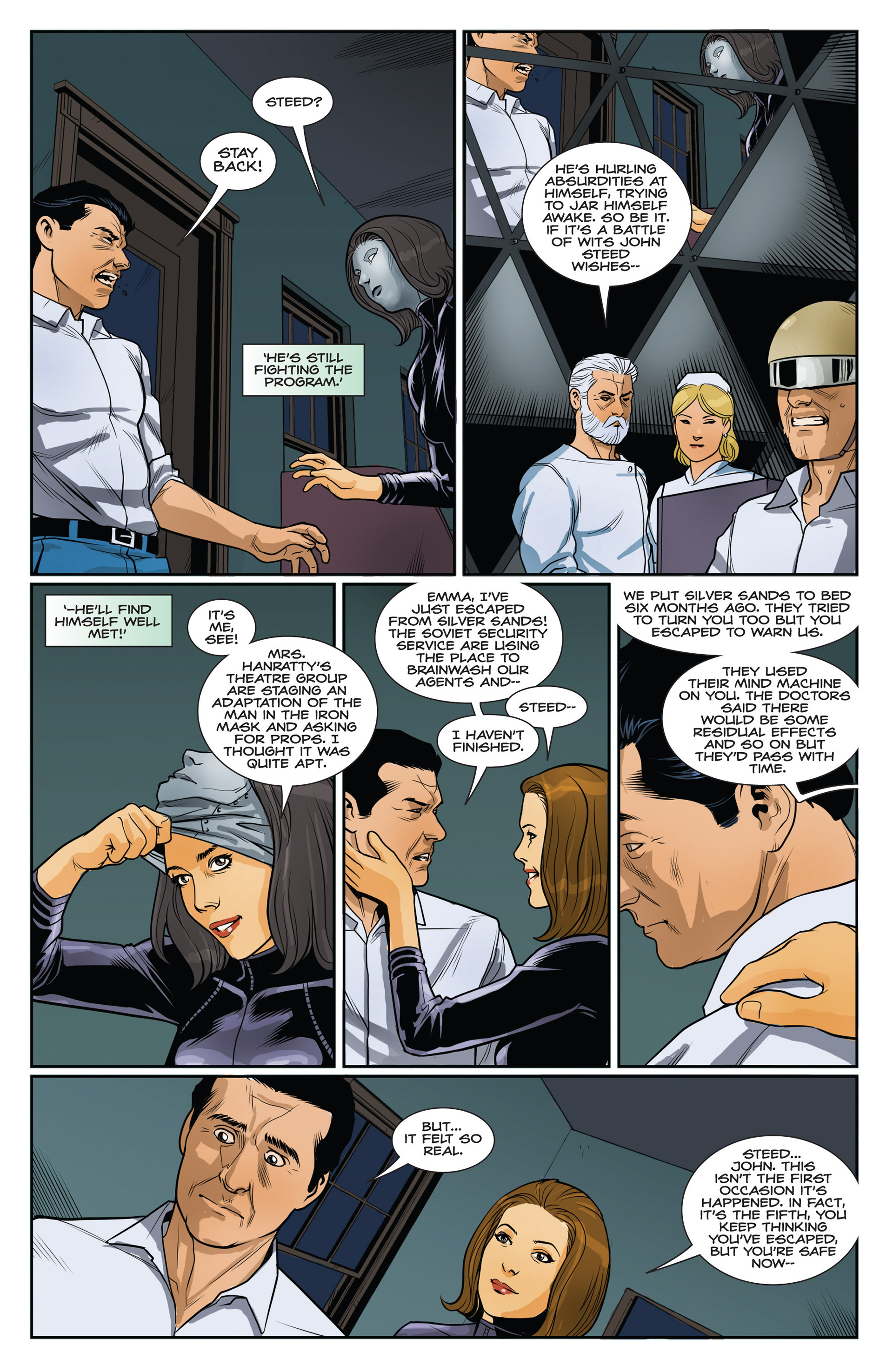 Read online Steed and Mrs. Peel: We're Needed comic -  Issue #3 - 3