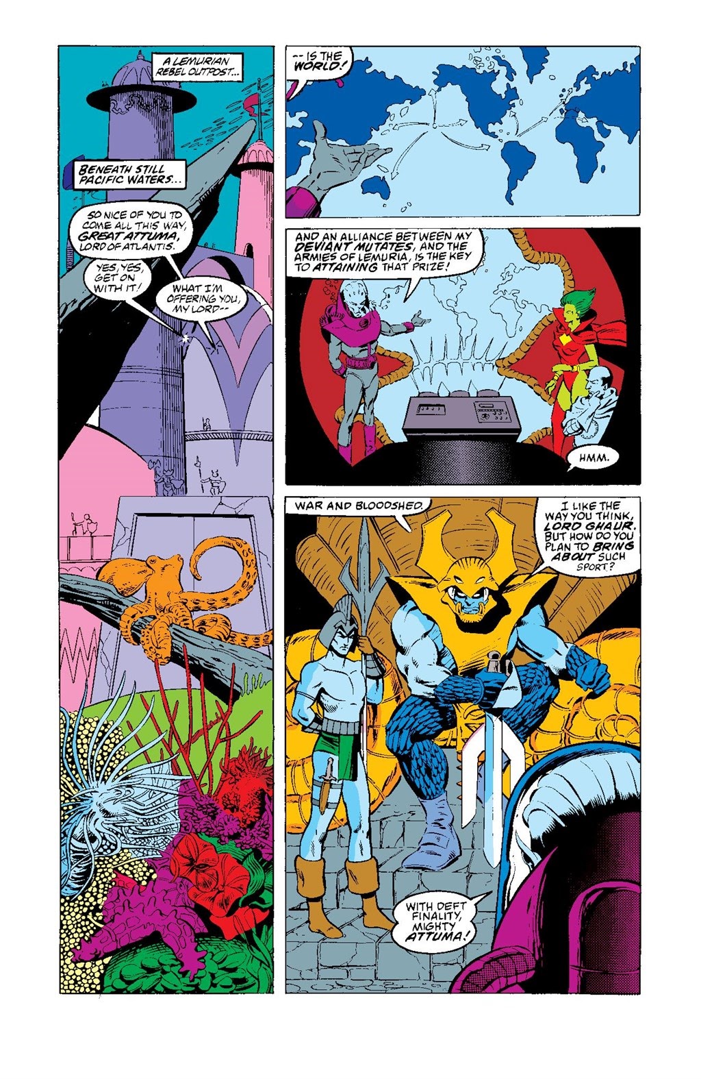 Read online Atlantis Attacks comic -  Issue # _The Original Epic (Part 1) - 34
