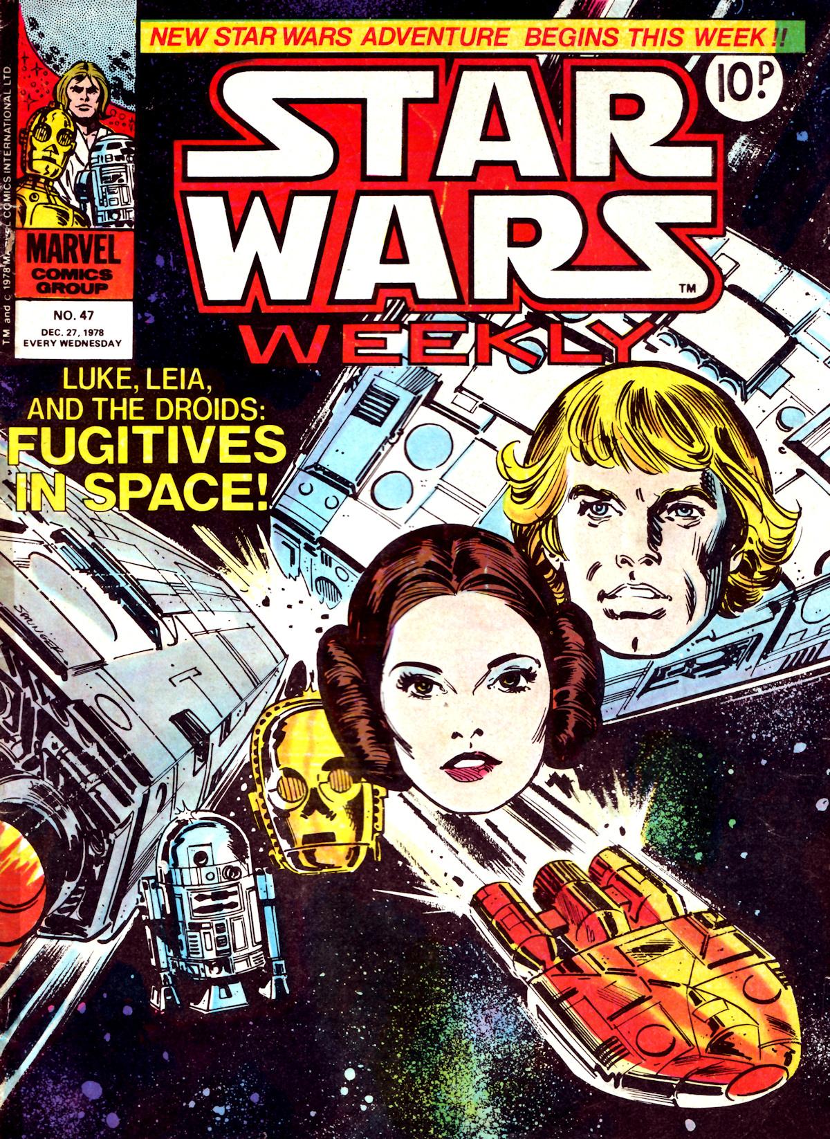 Read online Star Wars Weekly comic -  Issue #47 - 1