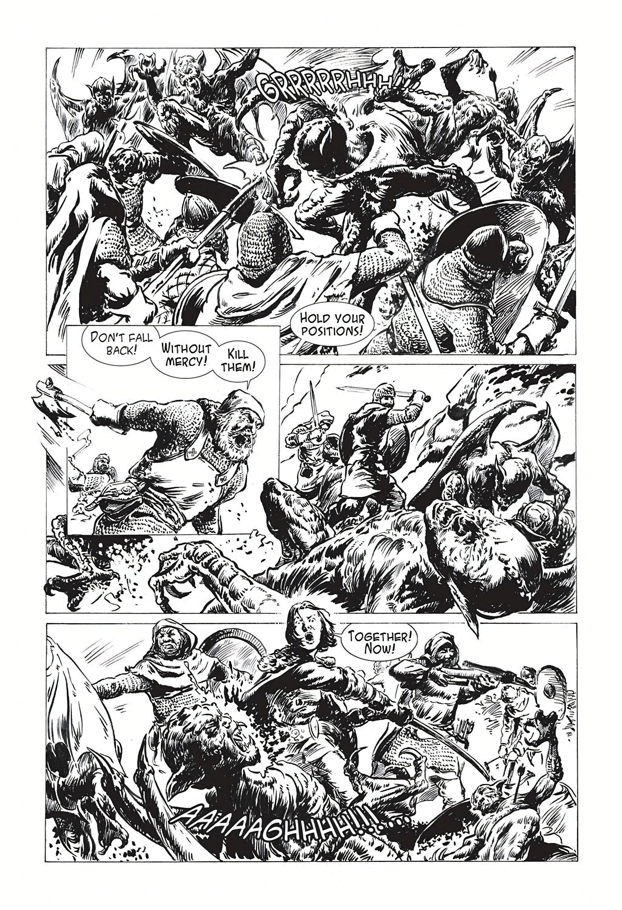 Read online Katana: The Battle for Valokaan comic -  Issue # Full - 32