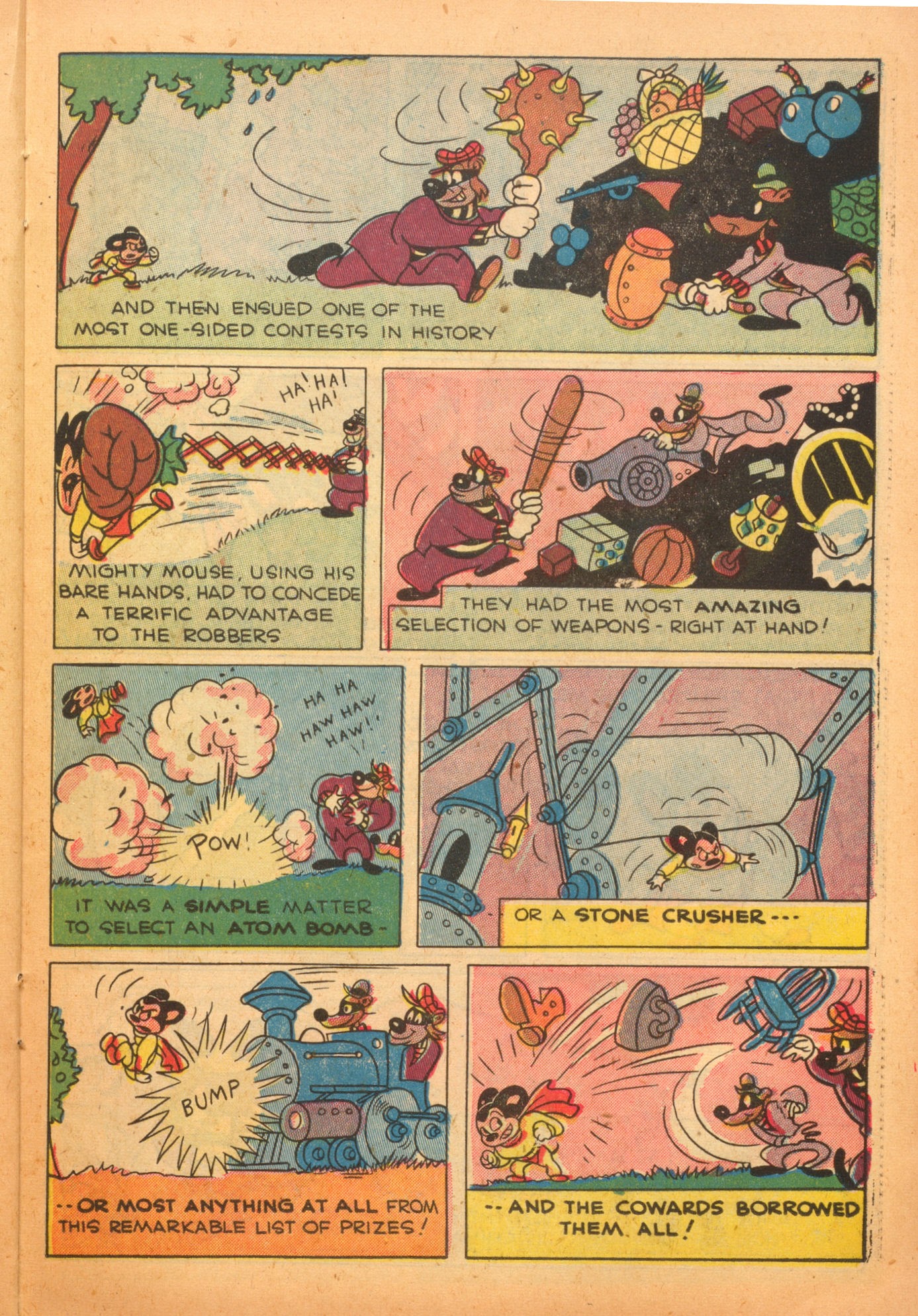 Read online Paul Terry's Mighty Mouse Comics comic -  Issue #17 - 25