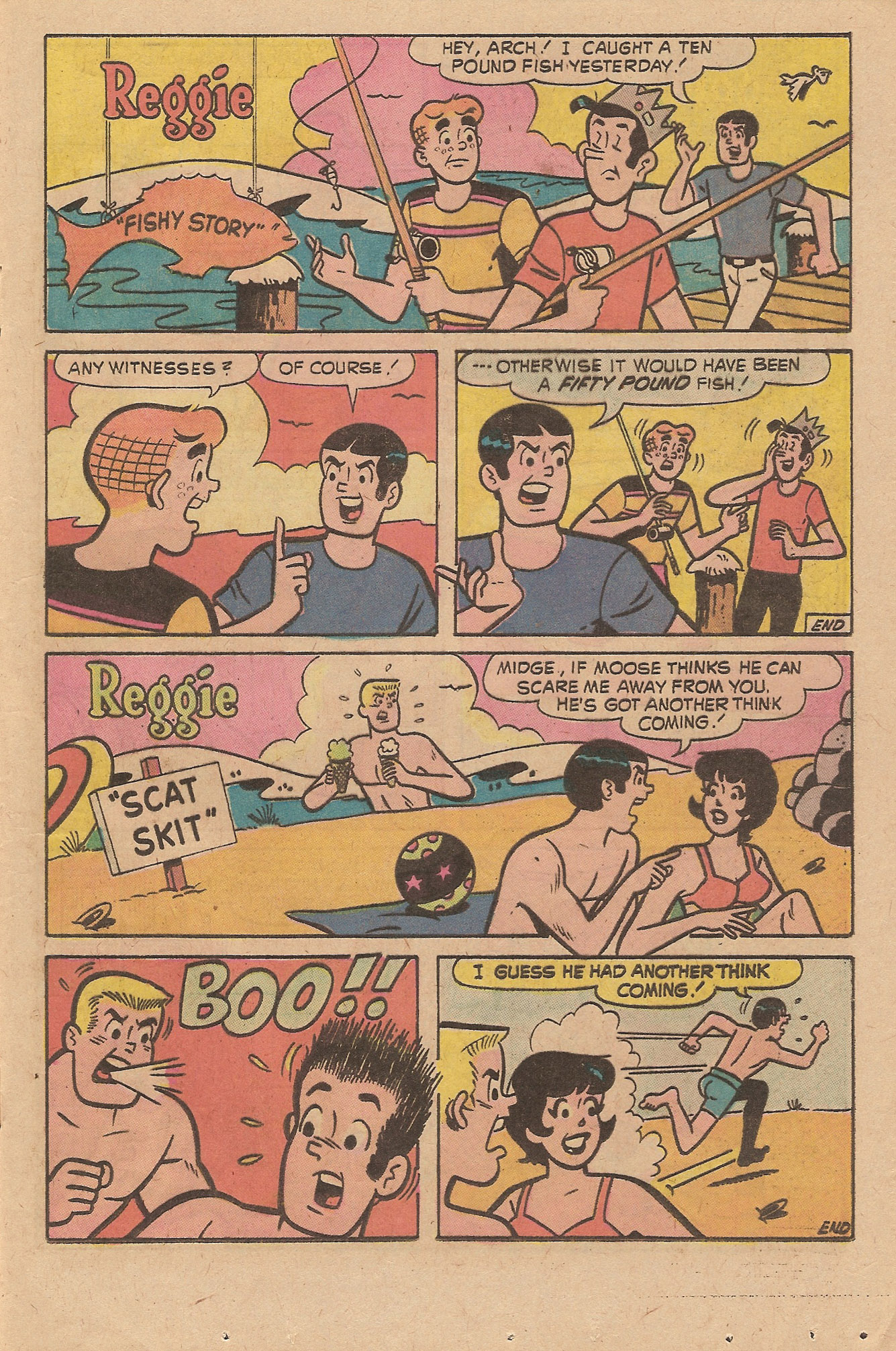 Read online Reggie's Wise Guy Jokes comic -  Issue #31 - 17