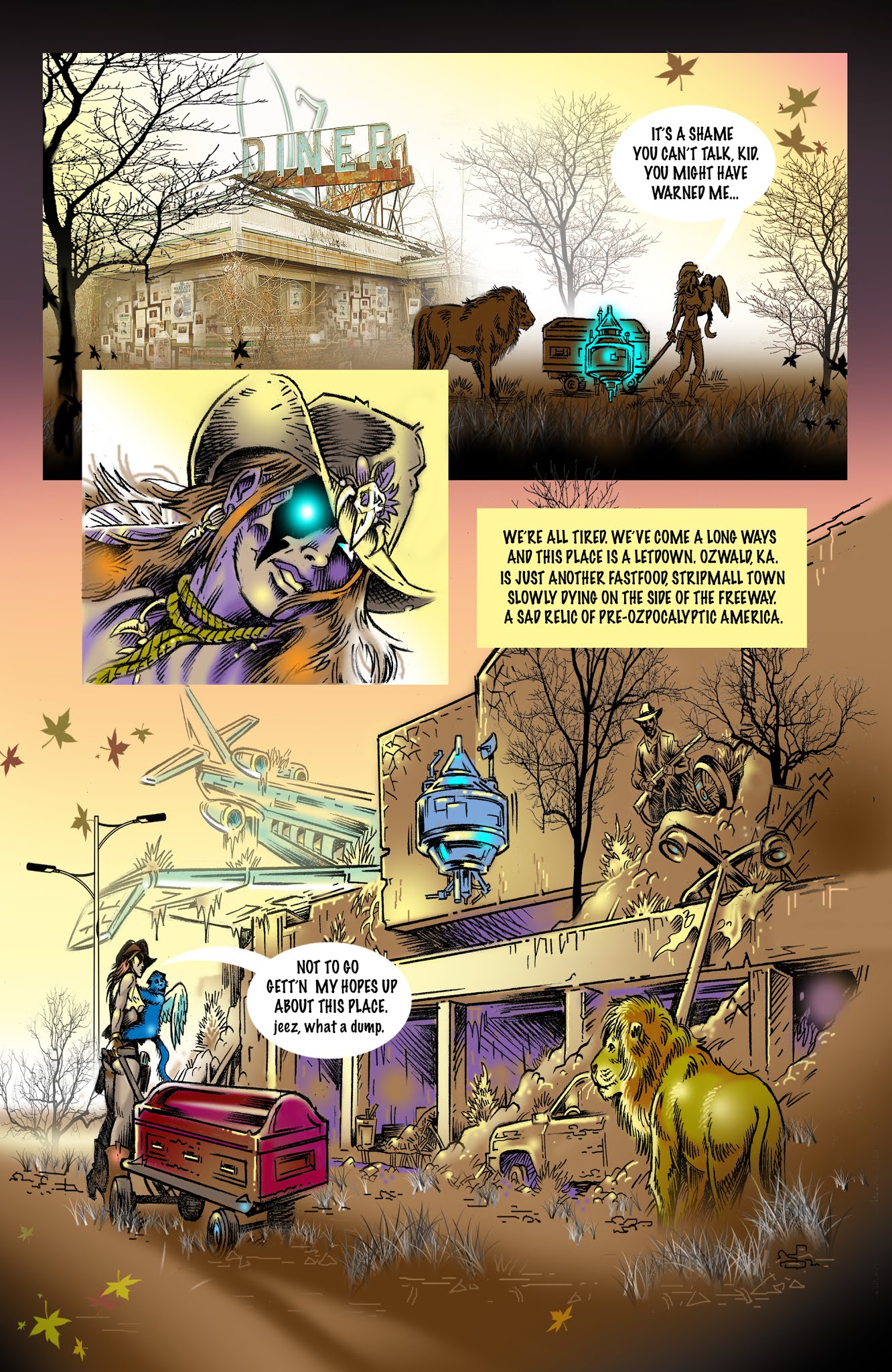 Read online Dorothy's Dead comic -  Issue #3 - 2