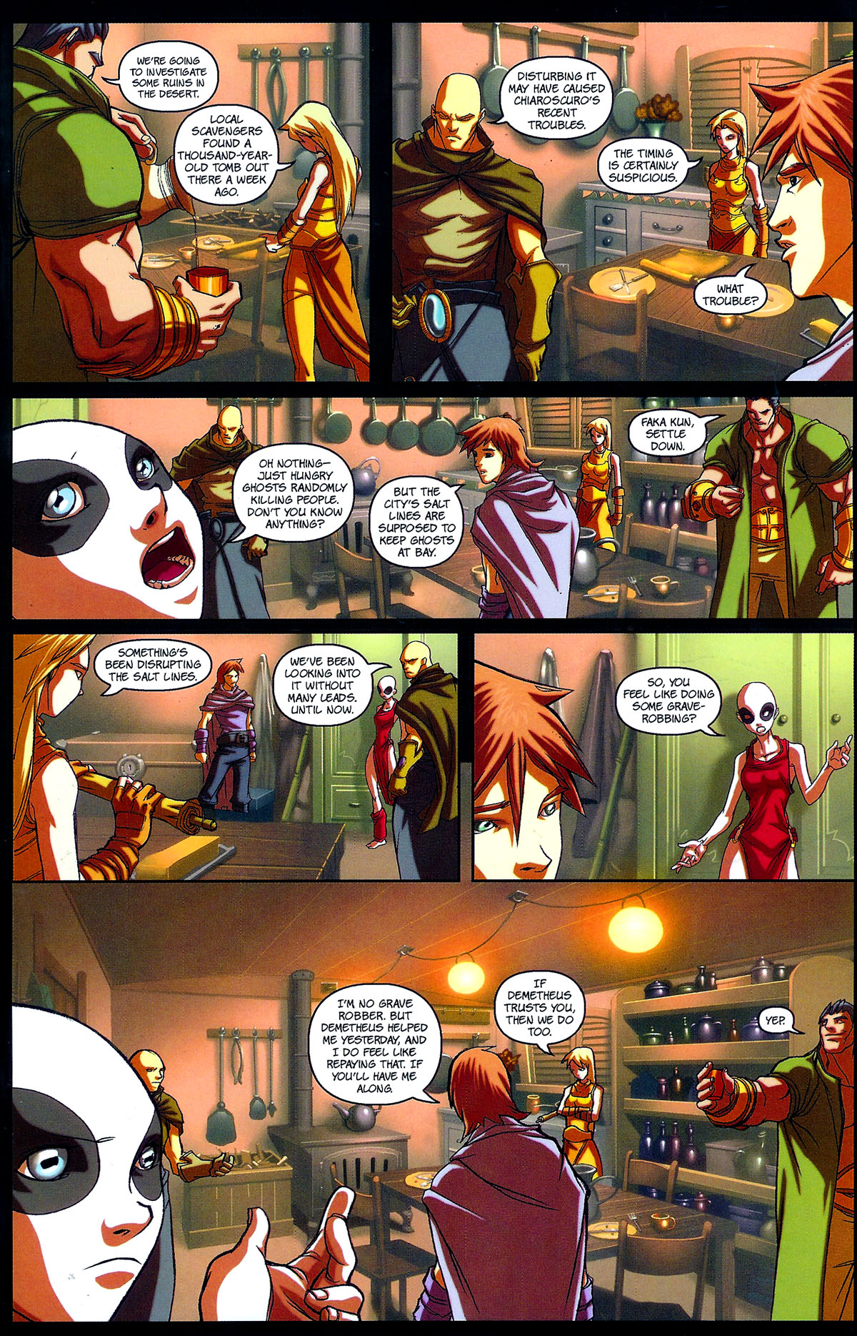 Read online Exalted comic -  Issue #2 - 13