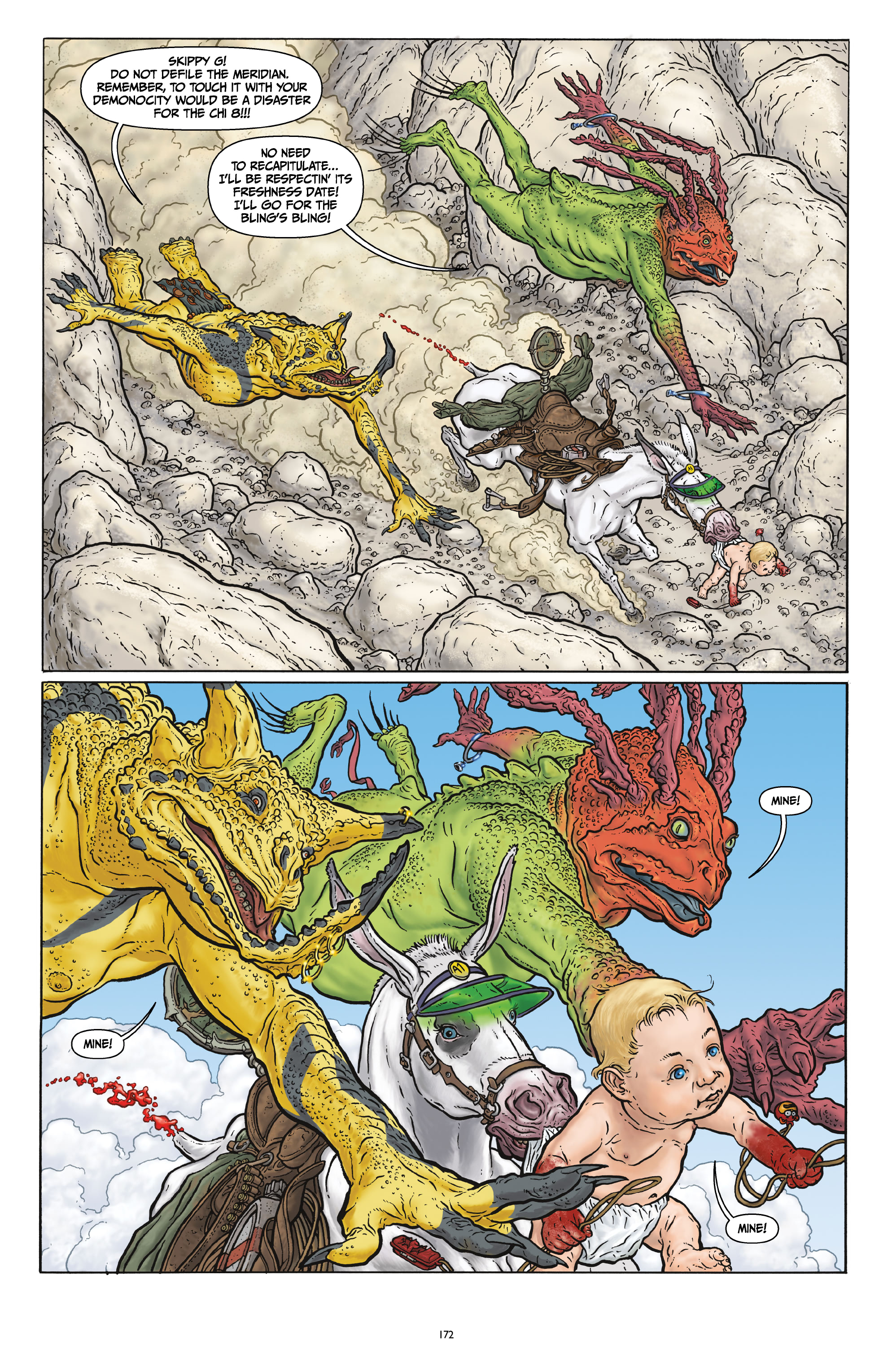 Read online Shaolin Cowboy comic -  Issue # _Start Trek (Part 2) - 35