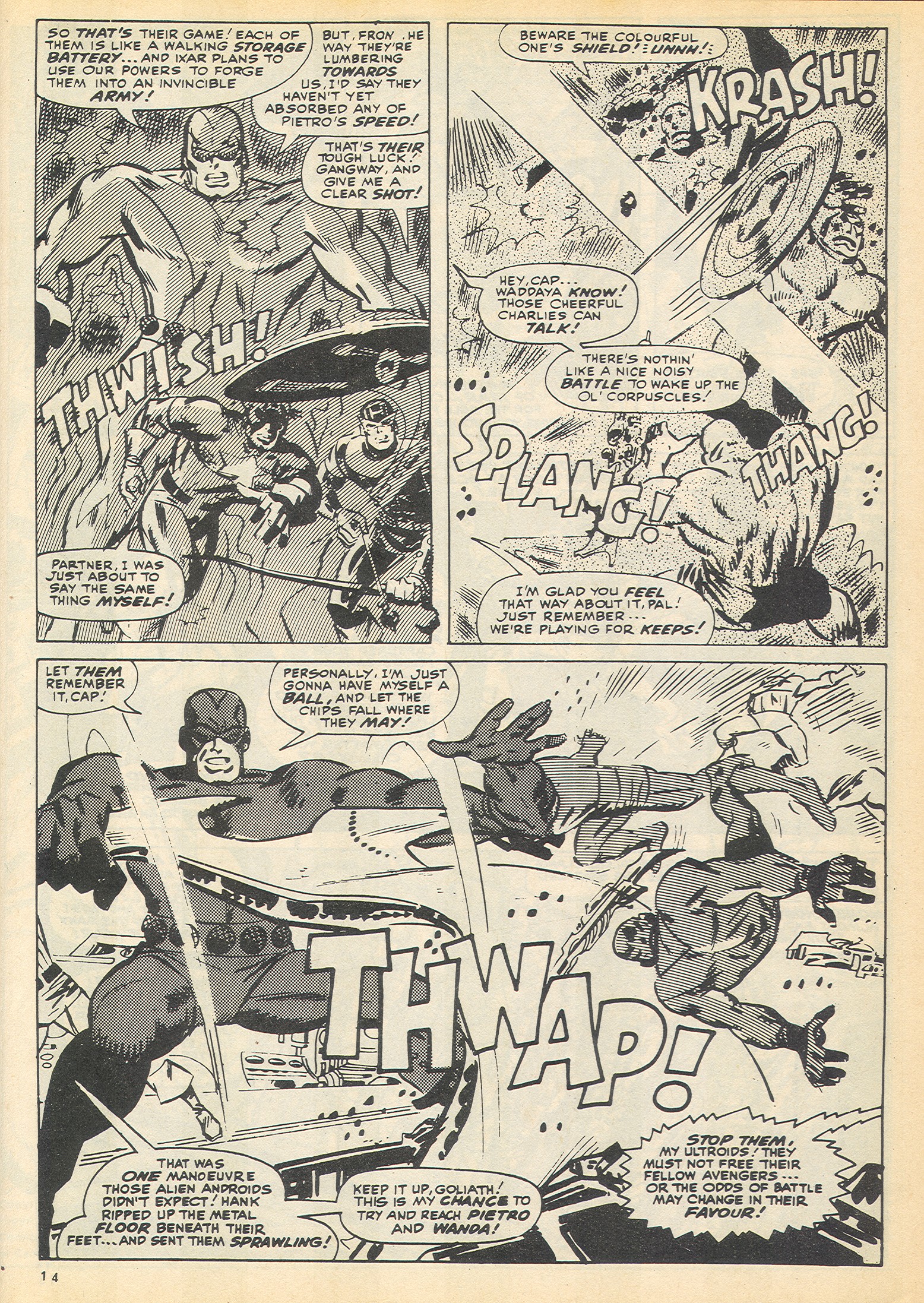 Read online The Avengers (1973) comic -  Issue #39 - 14